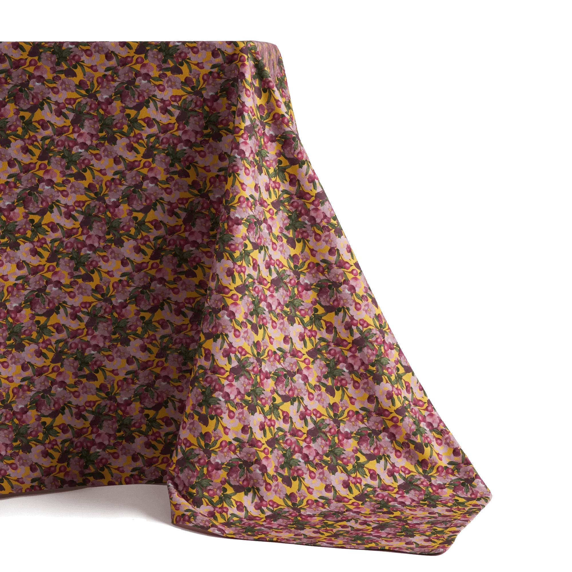 Tablecloth Romance is Dead Yellow - The Mayfair Hall