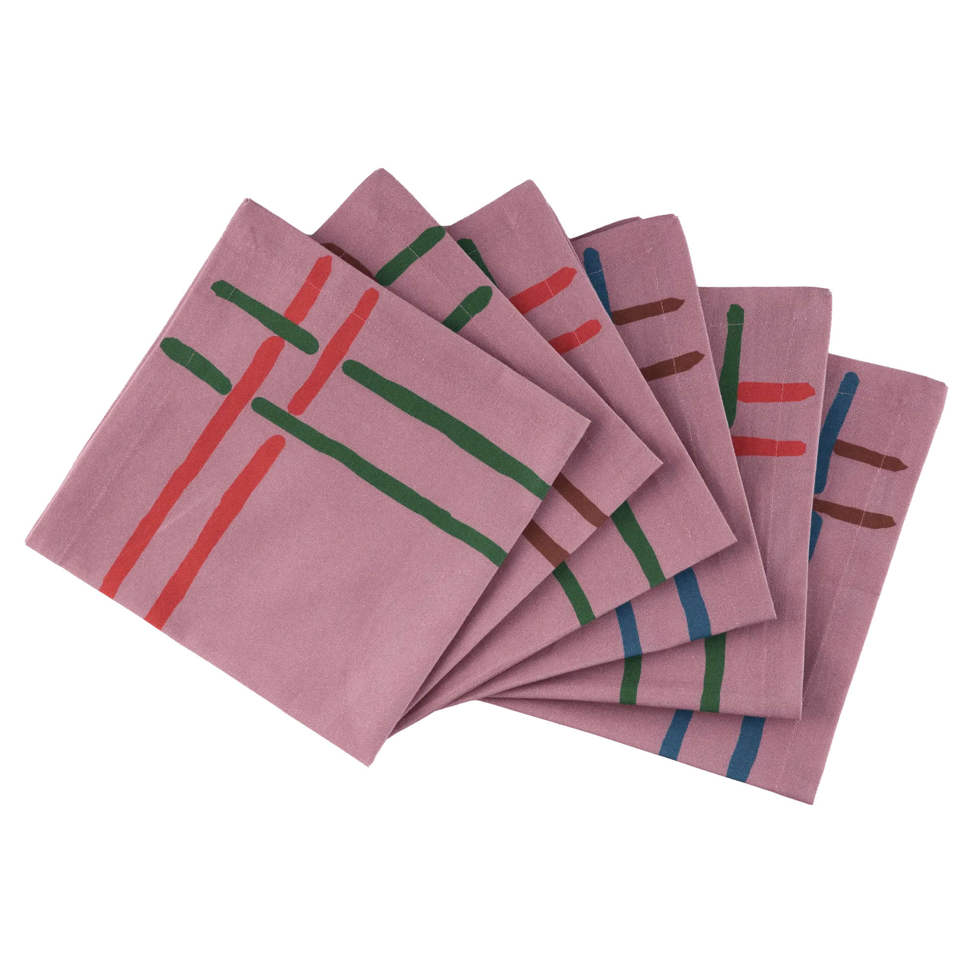6 Napkins La Vie en Rose - The Mayfair Hall