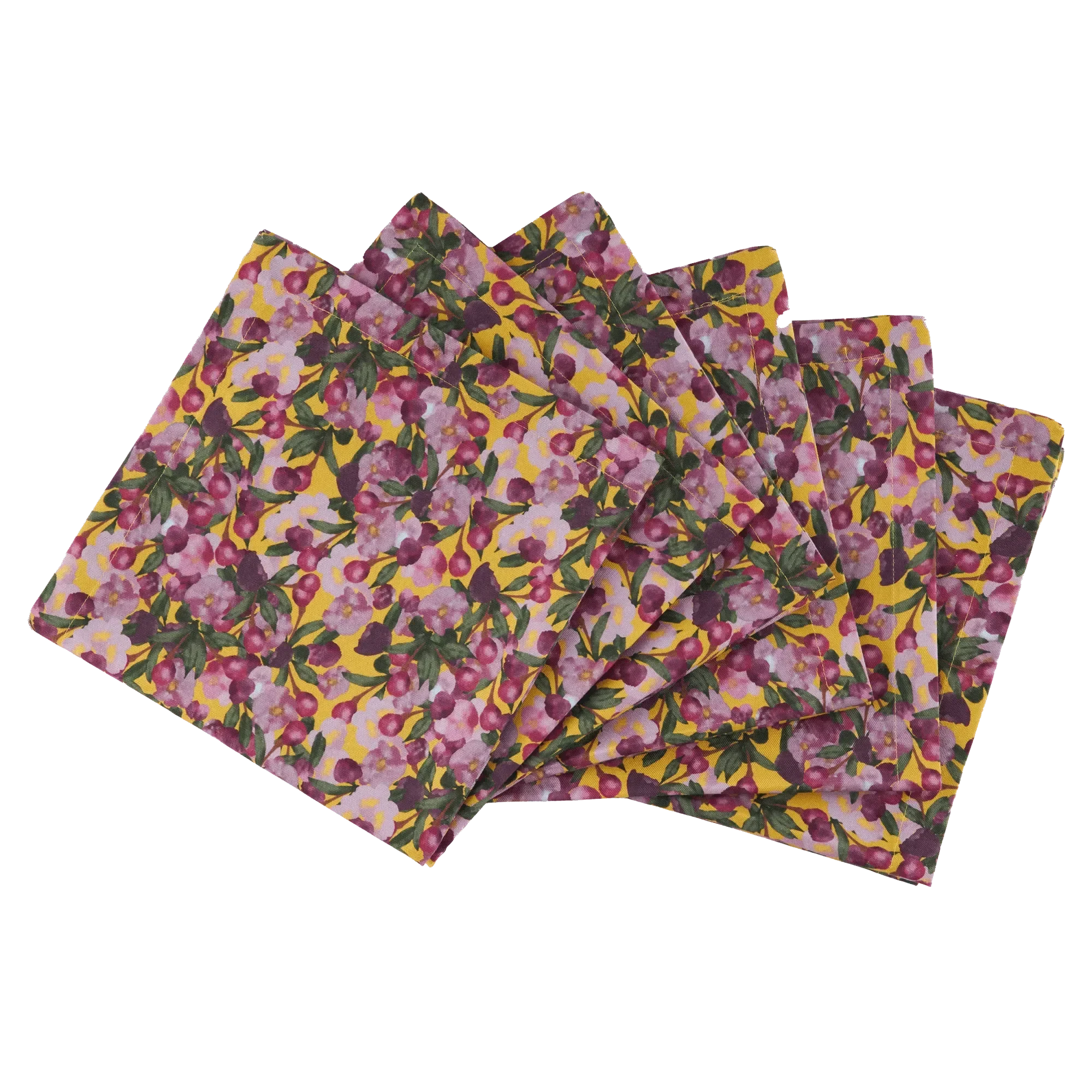 6 Napkins Romance is Dead Yellow - The Mayfair Hall