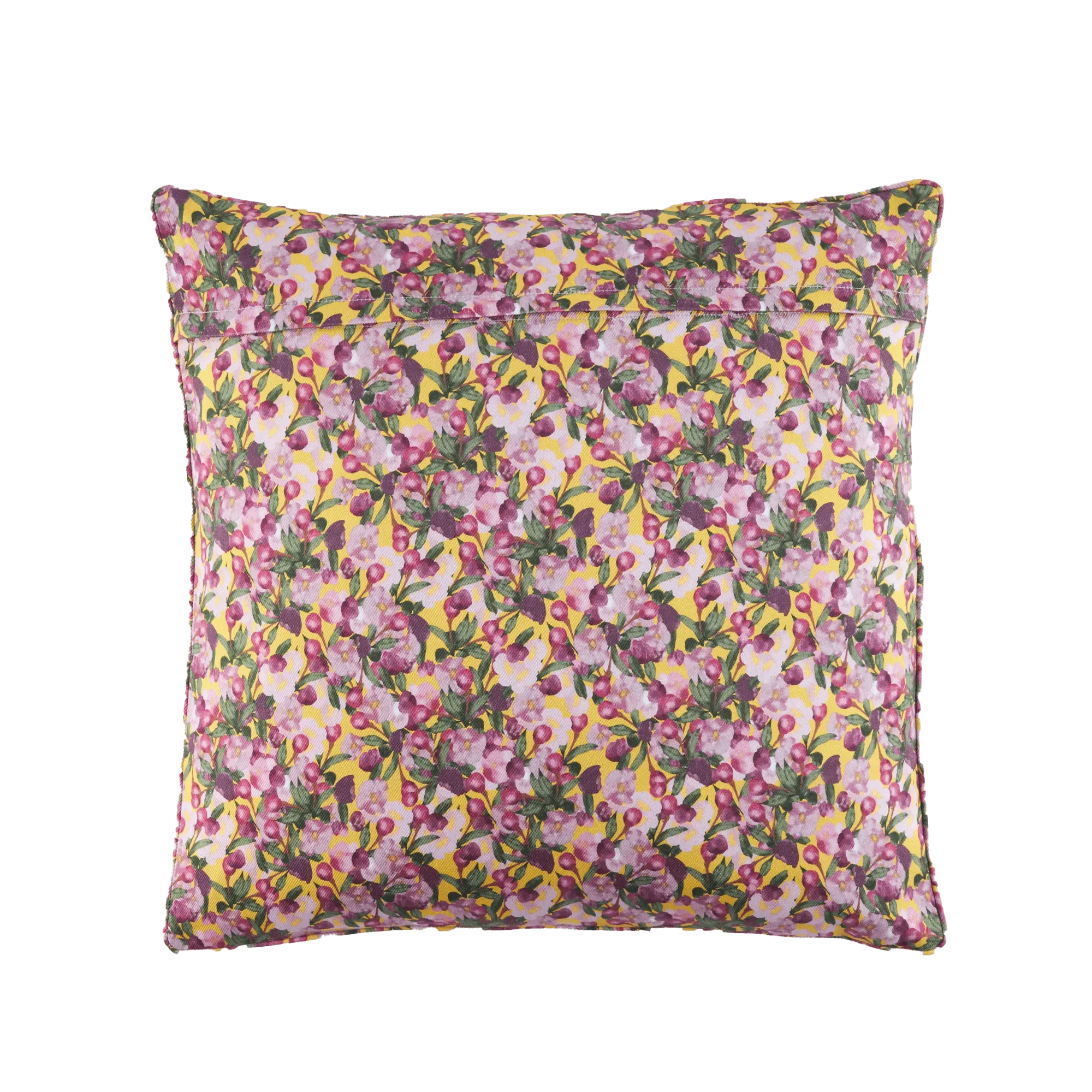 Square Pillow Cover Romance is Dead Yellow - The Mayfair Hall