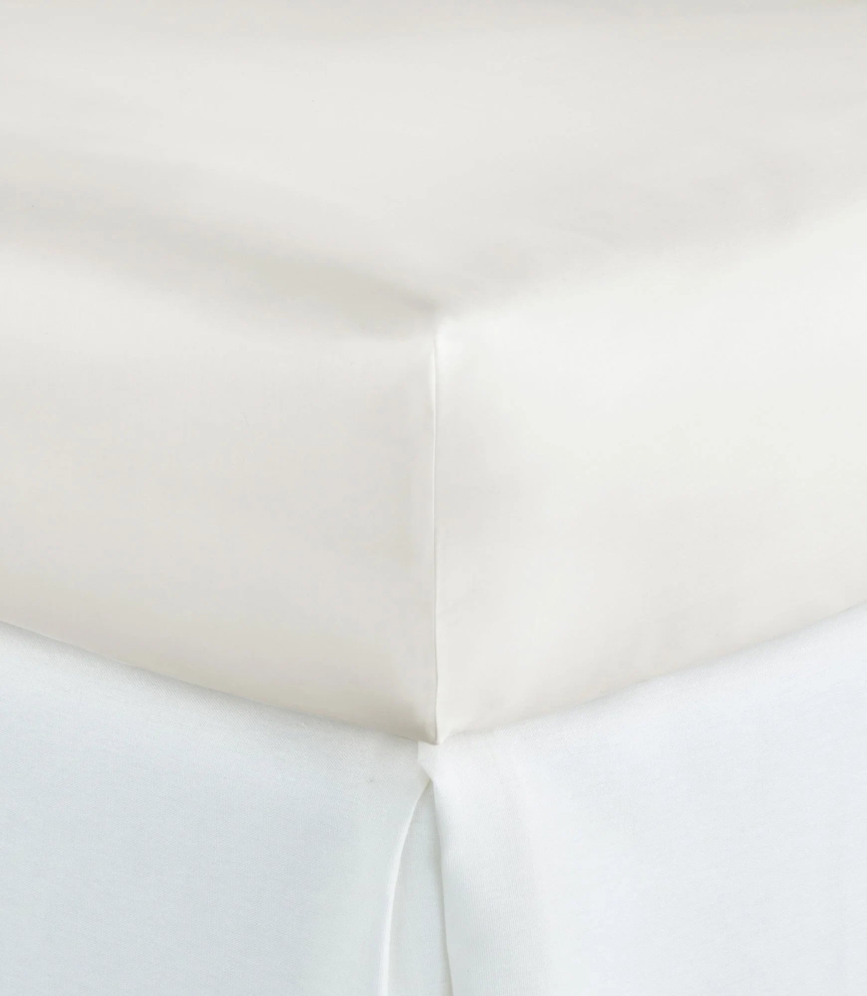 Boutique Ivory Percale Fitted Sheet