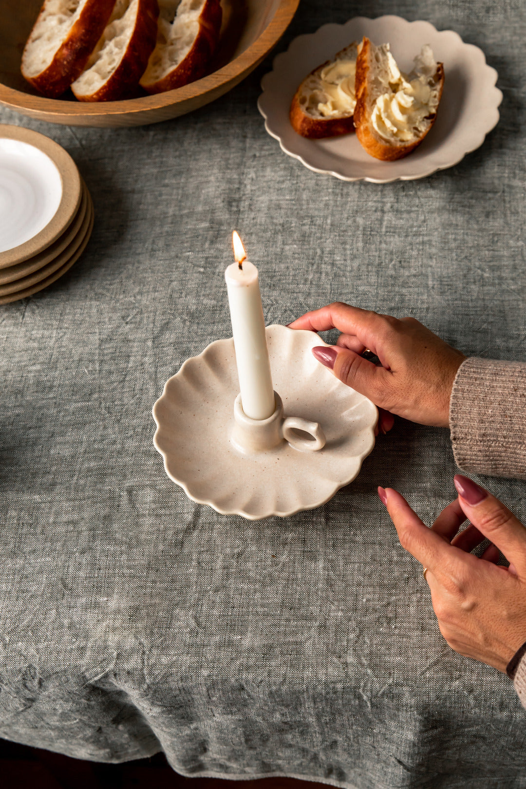 Cottage Candlestick