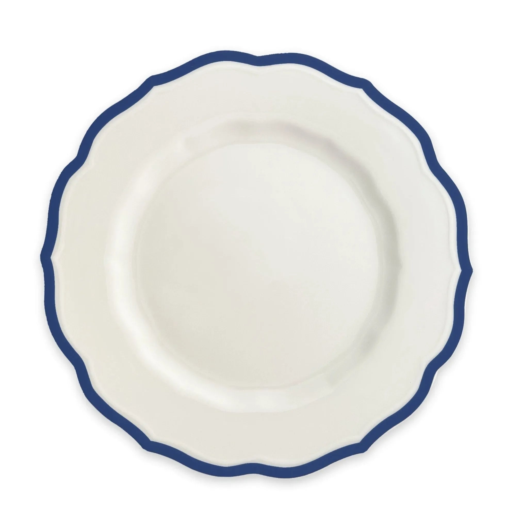 Stella Scalloped Porcelain Salad Plate - The Mayfair Hall