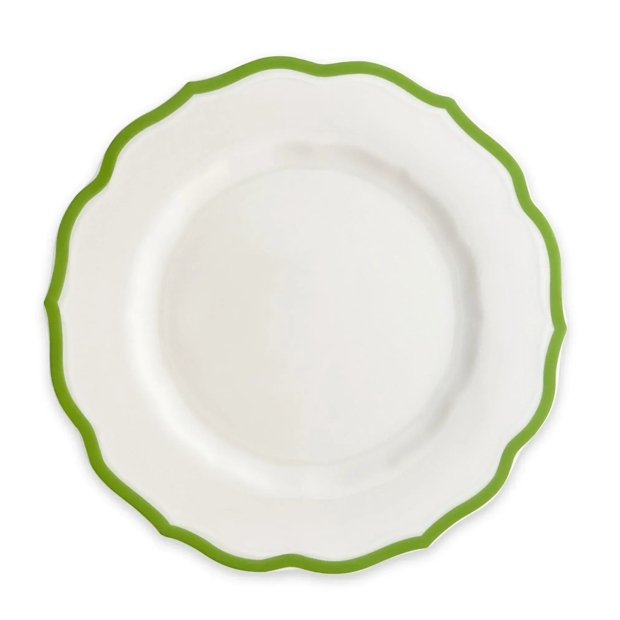 Stella Scalloped Porcelain Salad Plate - The Mayfair Hall