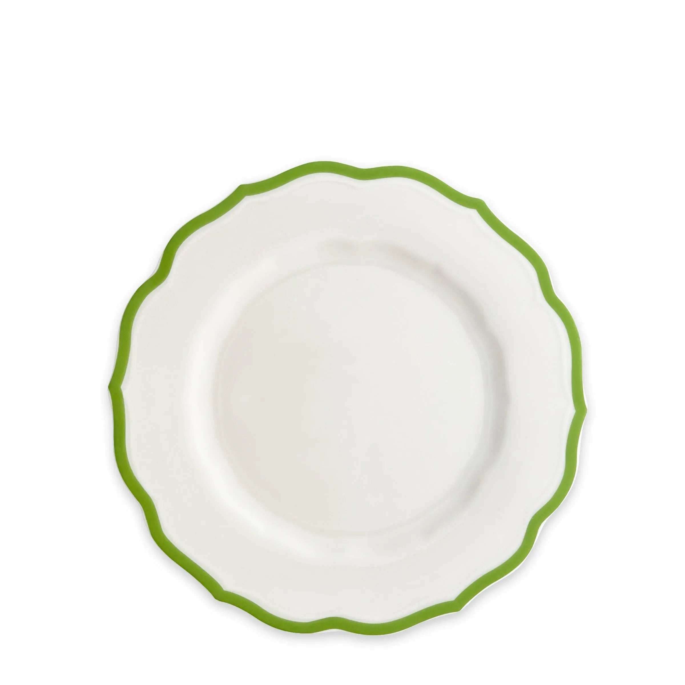 Stella Scalloped Porcelain Salad Plate - The Mayfair Hall