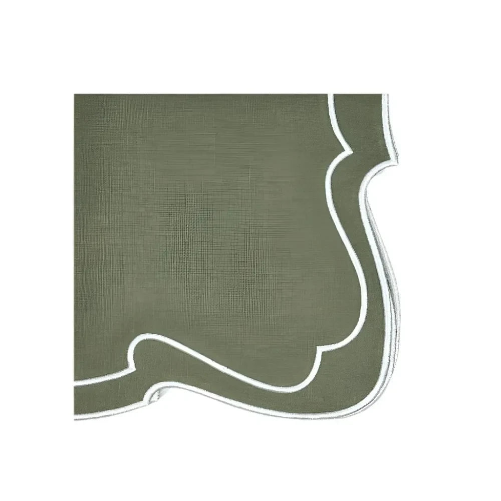 Studio Collection Belle Linen Napkin in Sage (Set of 4) - The Mayfair Hall