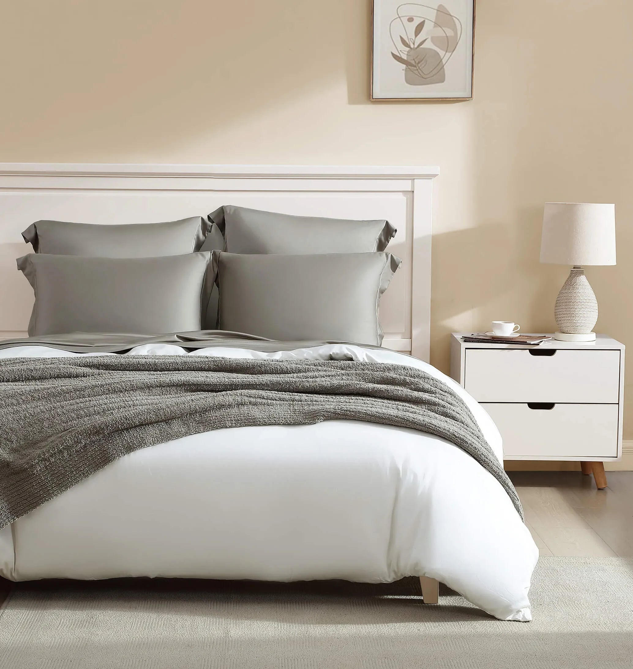 Natural Premium Bamboo Euro Sham - The Mayfair Hall