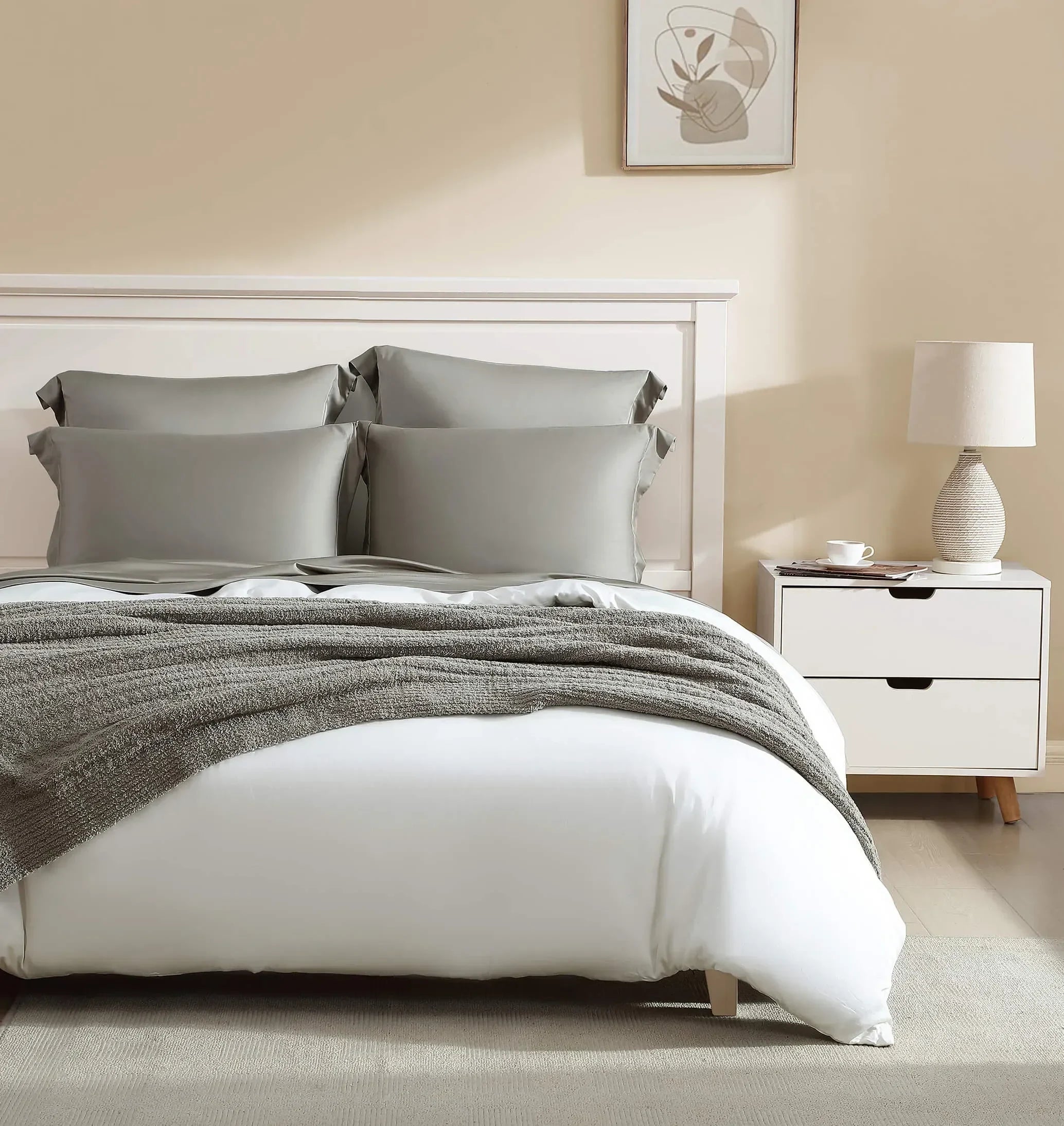 Natural Premium Bamboo Sham Set - The Mayfair Hall