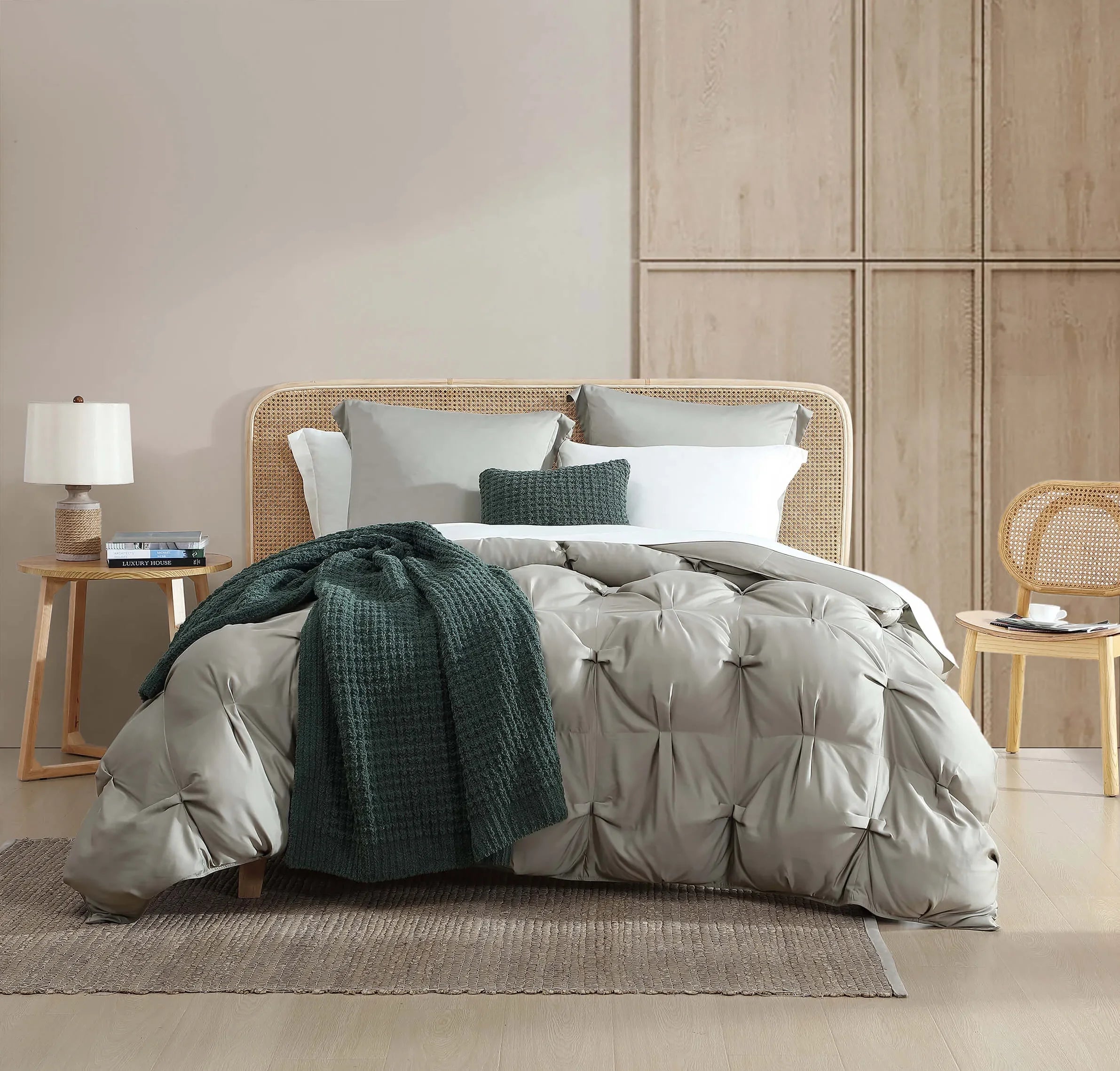 Natural Premium Bamboo Euro Sham - The Mayfair Hall