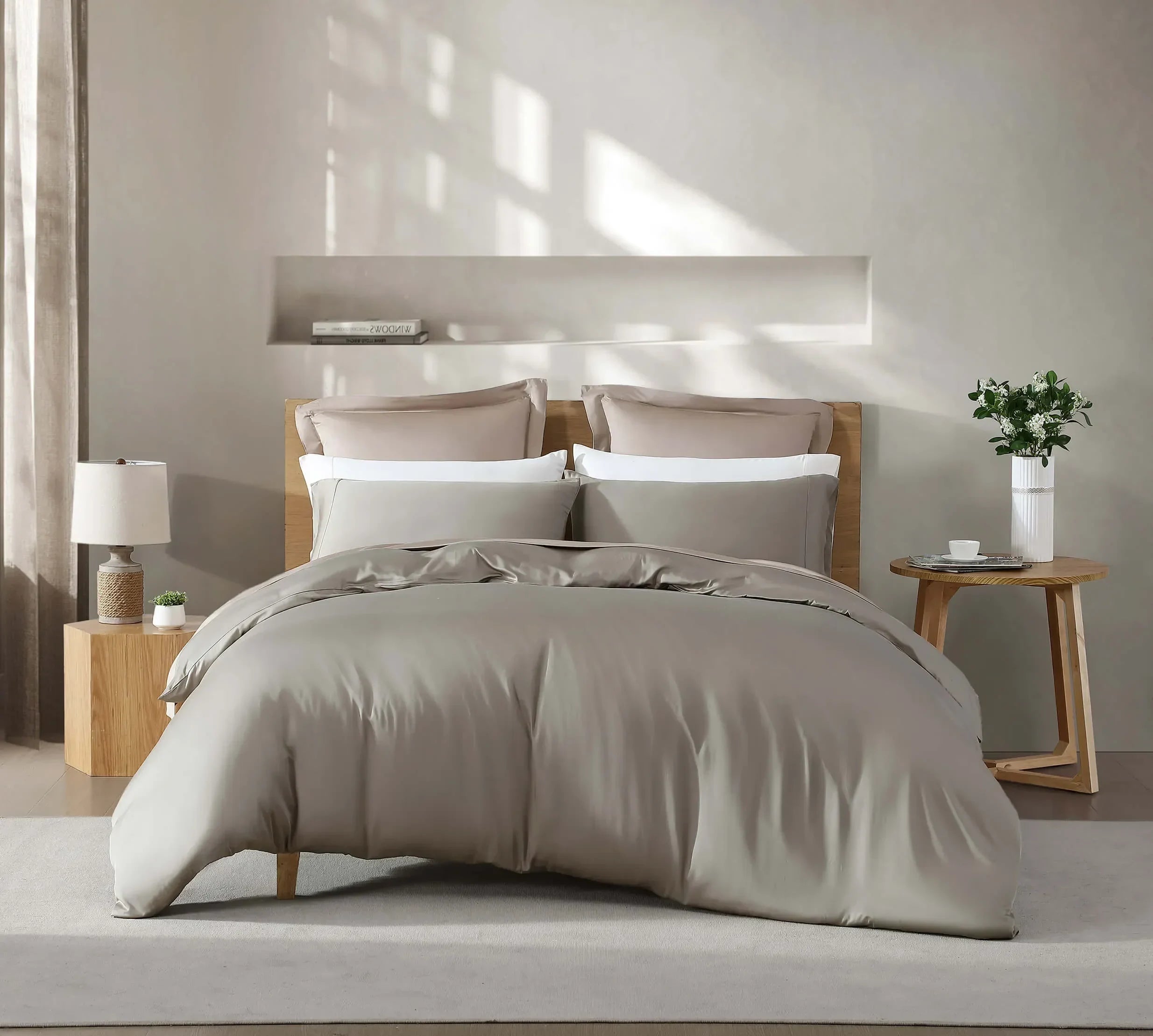 Natural Premium Bamboo Euro Sham - The Mayfair Hall