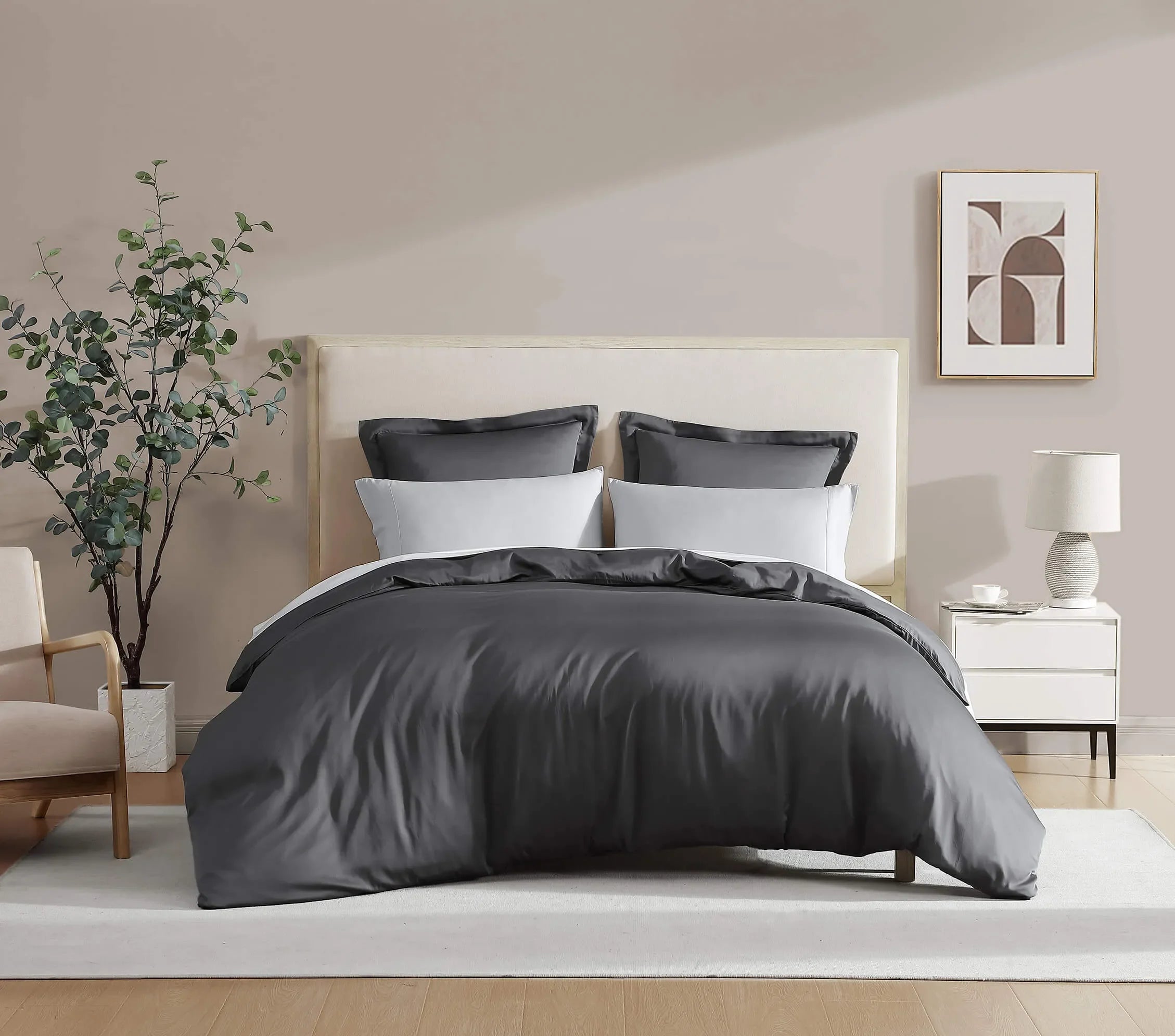 Natural Premium Bamboo Duvet Cover - The Mayfair Hall
