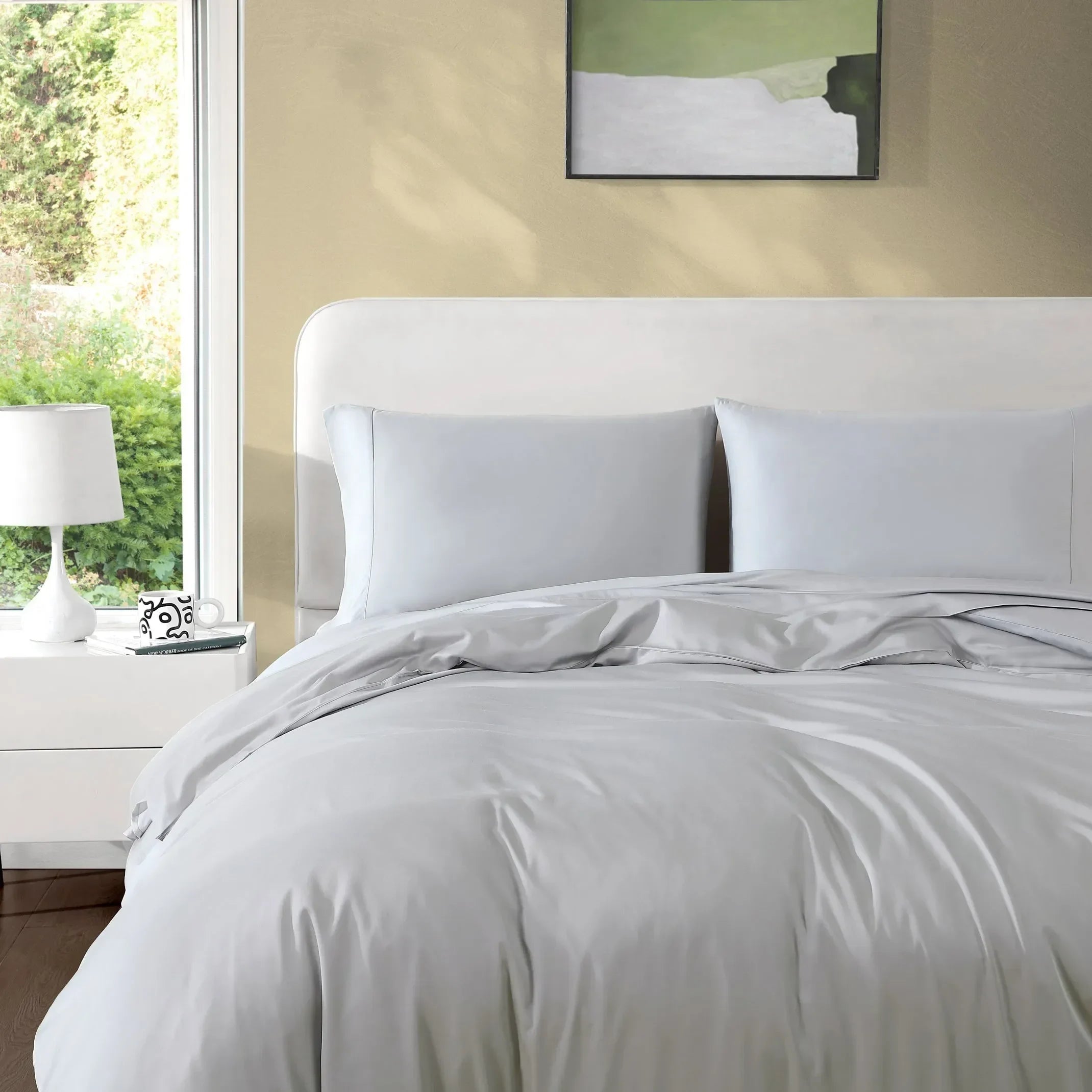 Natural Premium Bamboo Duvet Cover - The Mayfair Hall