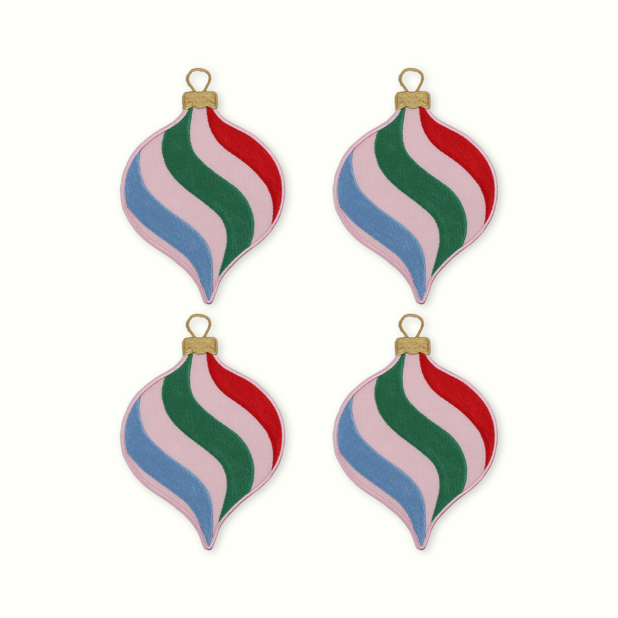 Ornament Linen Cocktail Napkins