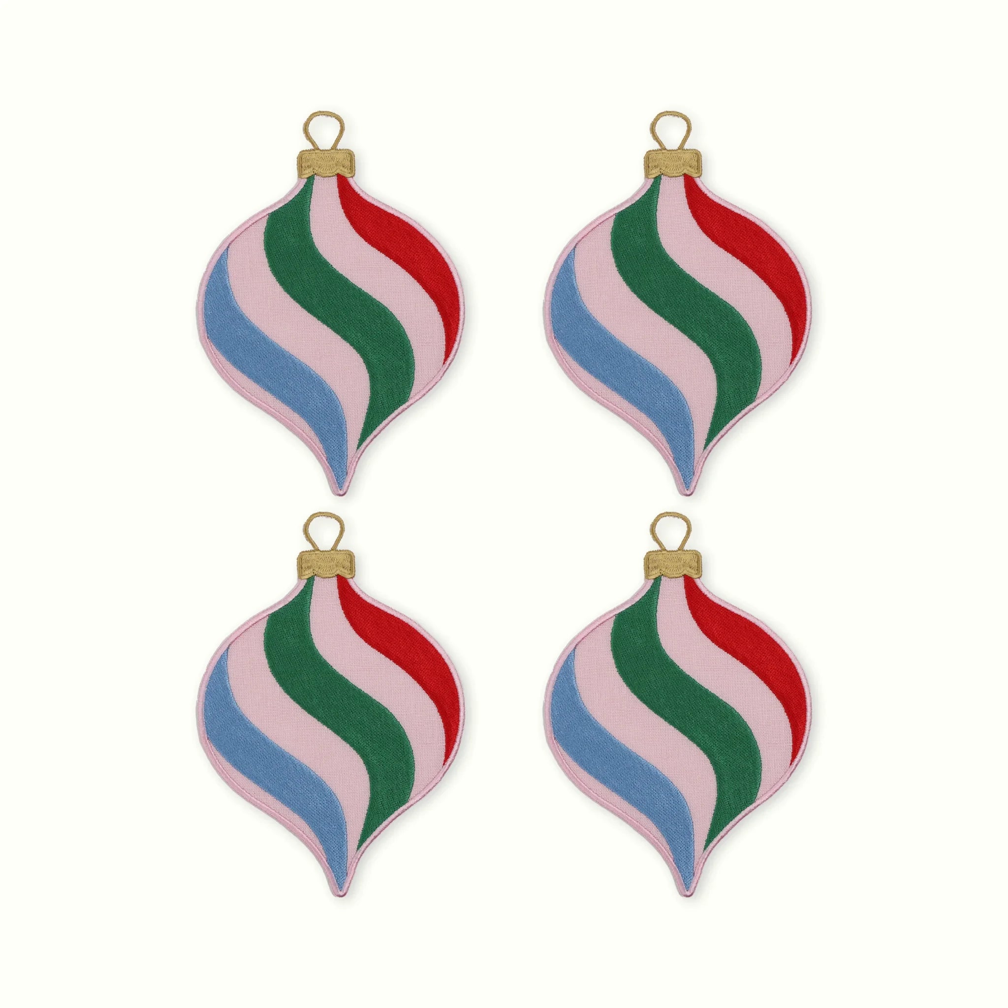 Ornament Linen Cocktail Napkins