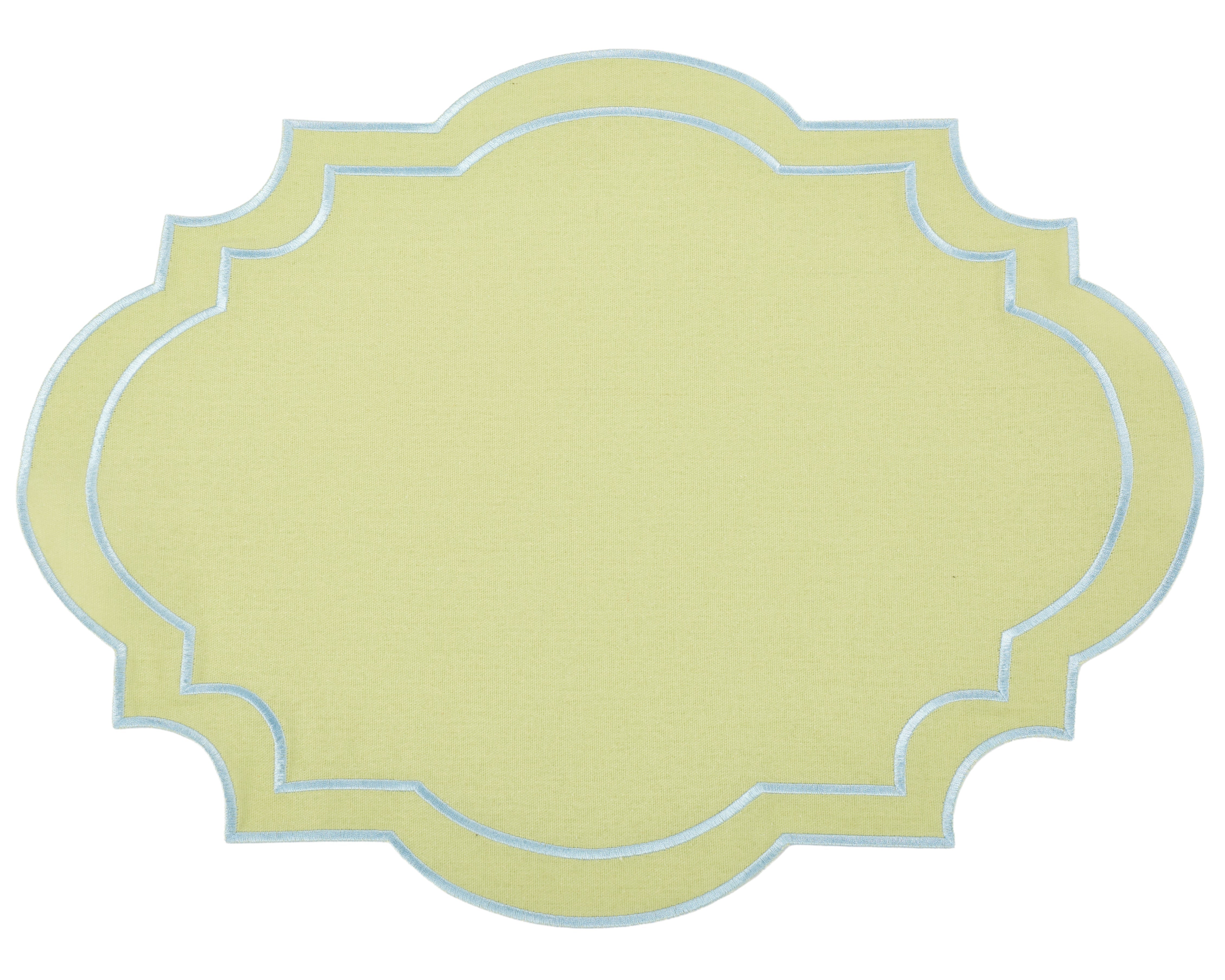 Nantucket Green & Blue Placemat & Napkin