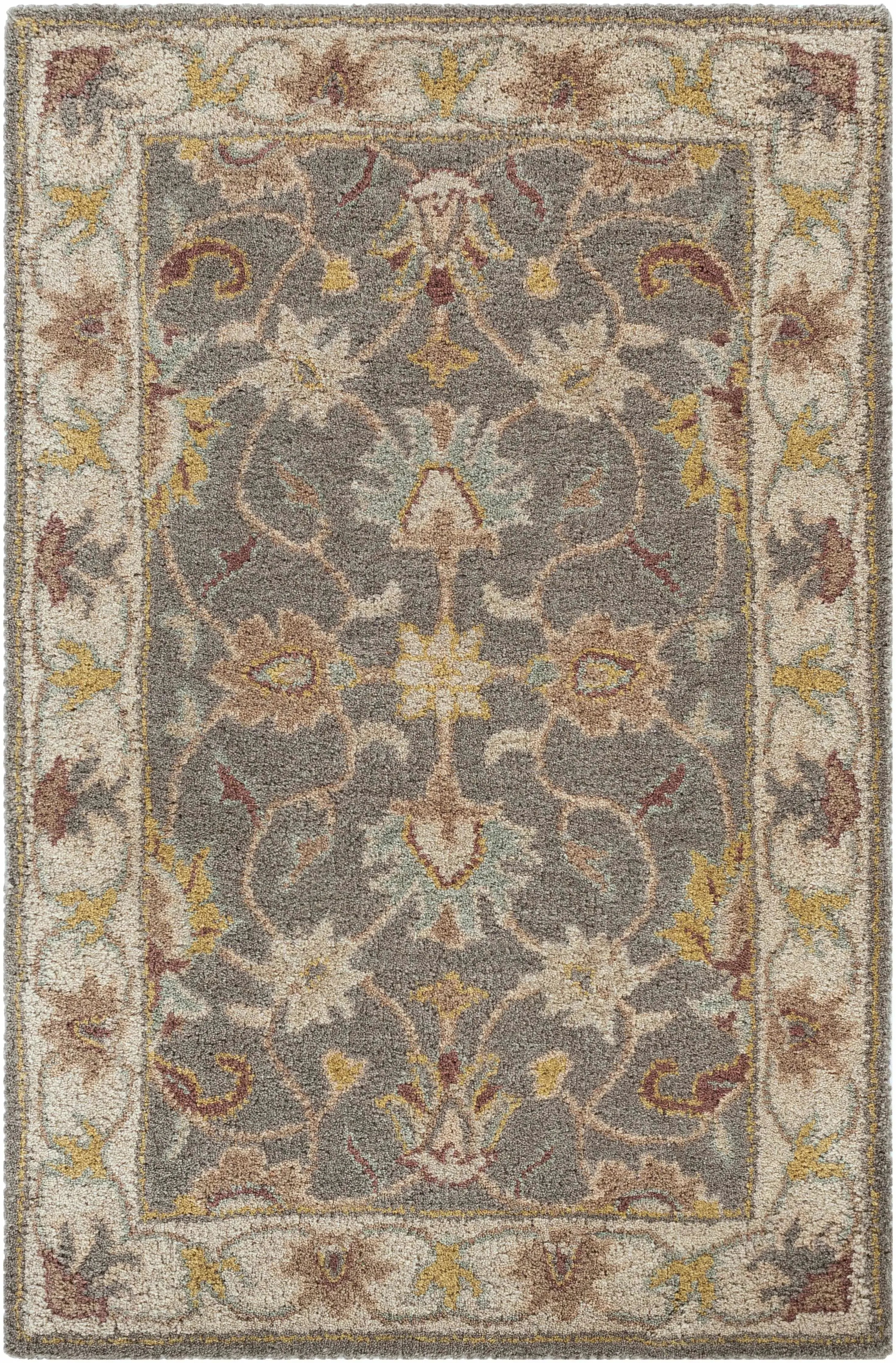Cherryfield Wool Rug in Taupe