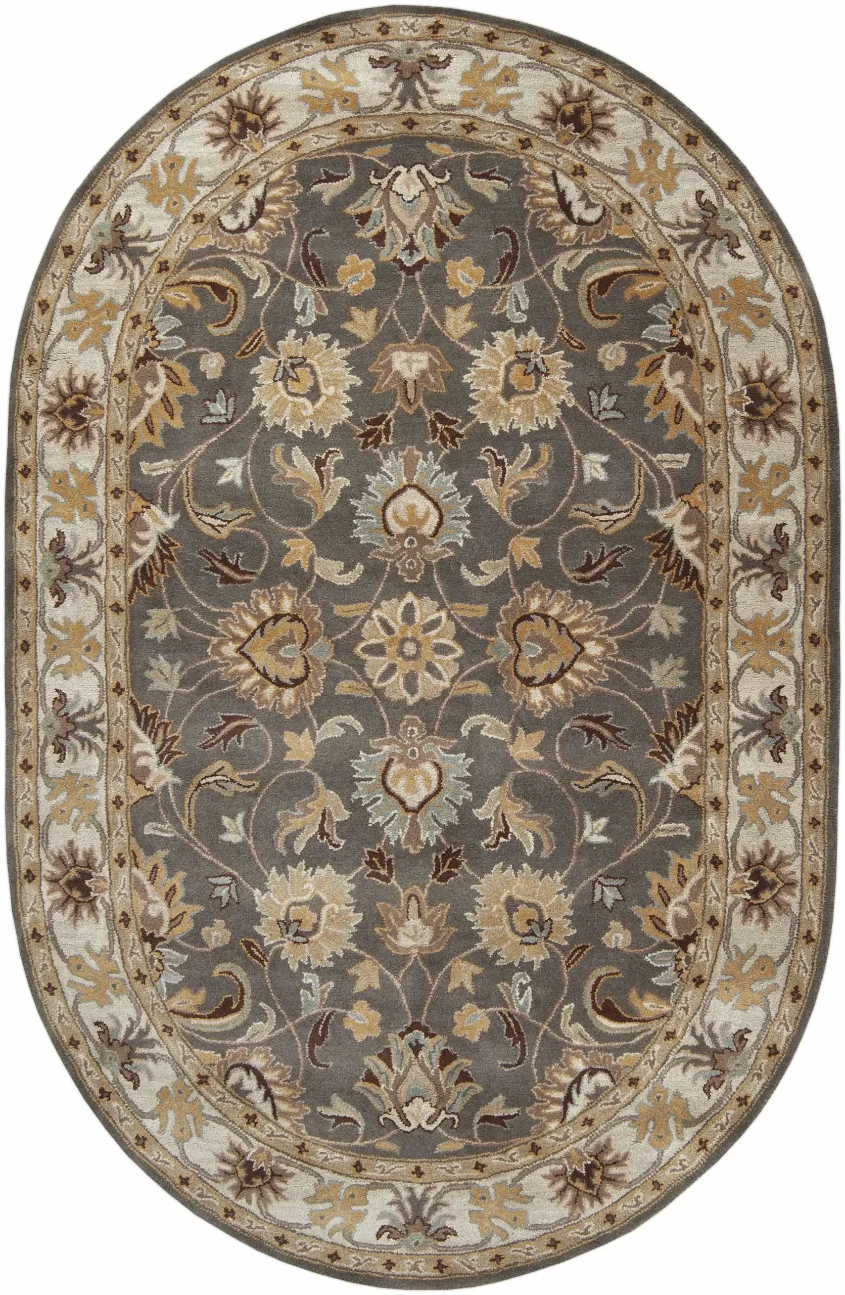 Cherryfield Wool Rug in Taupe
