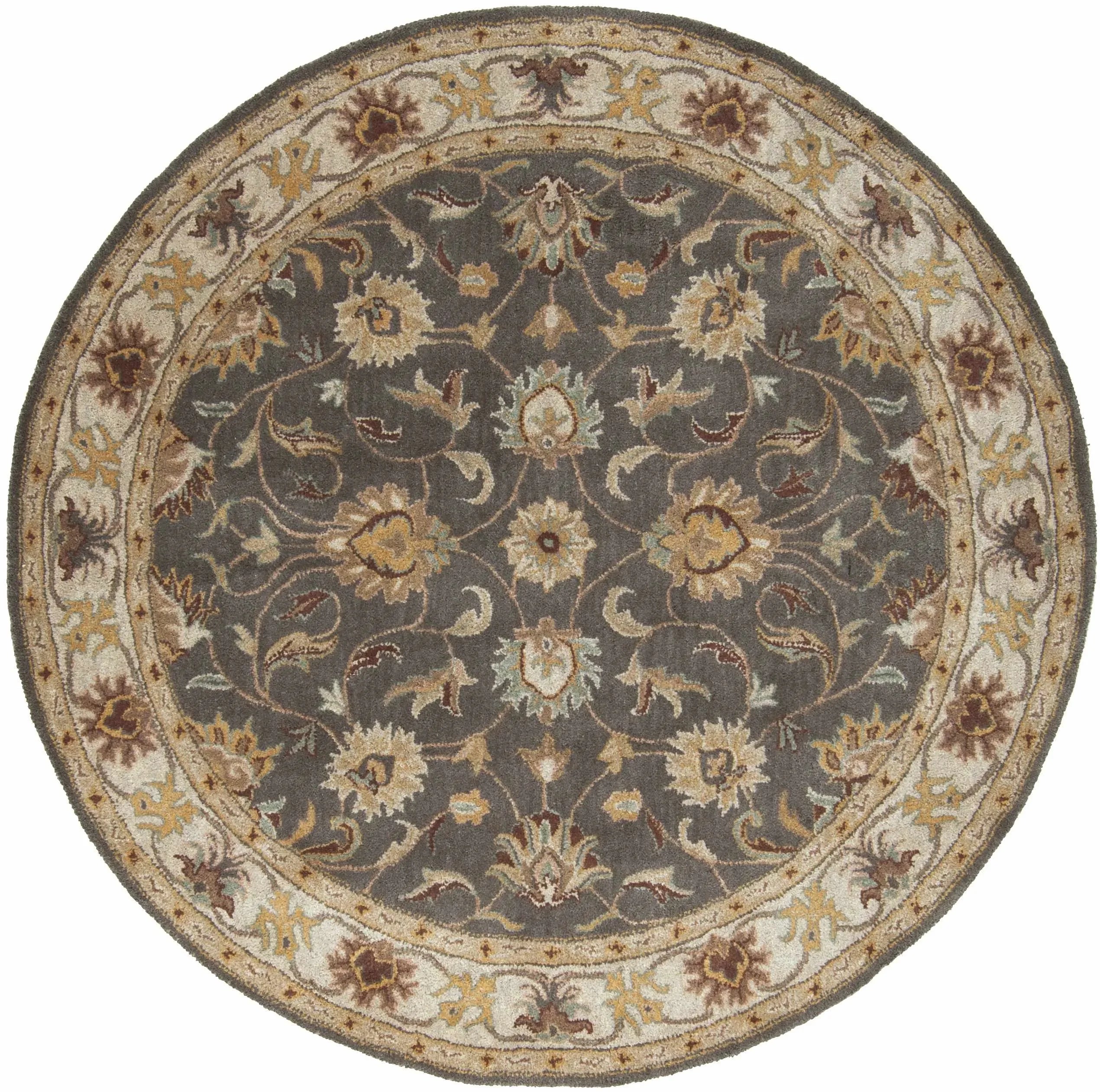 Cherryfield Wool Rug in Taupe