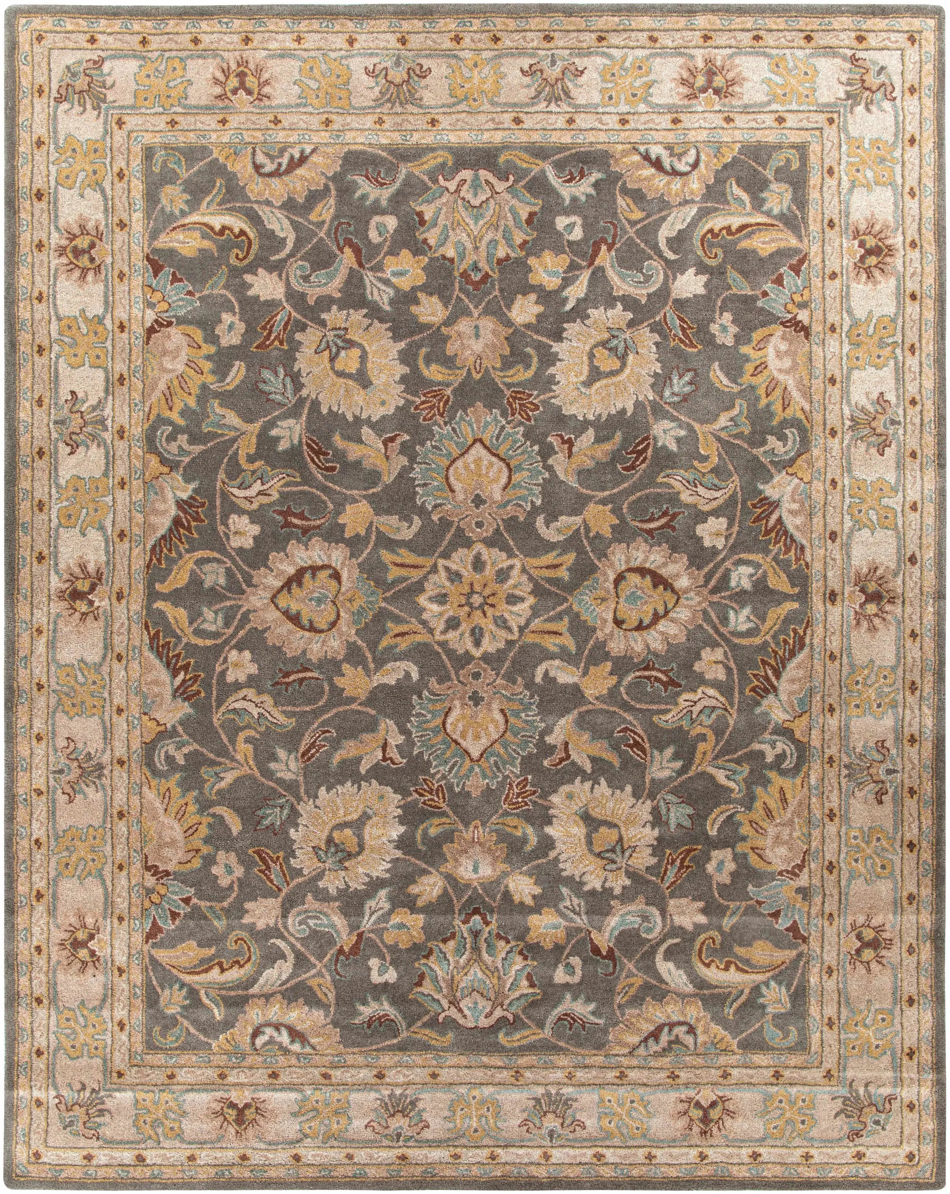 Cherryfield Wool Rug in Taupe