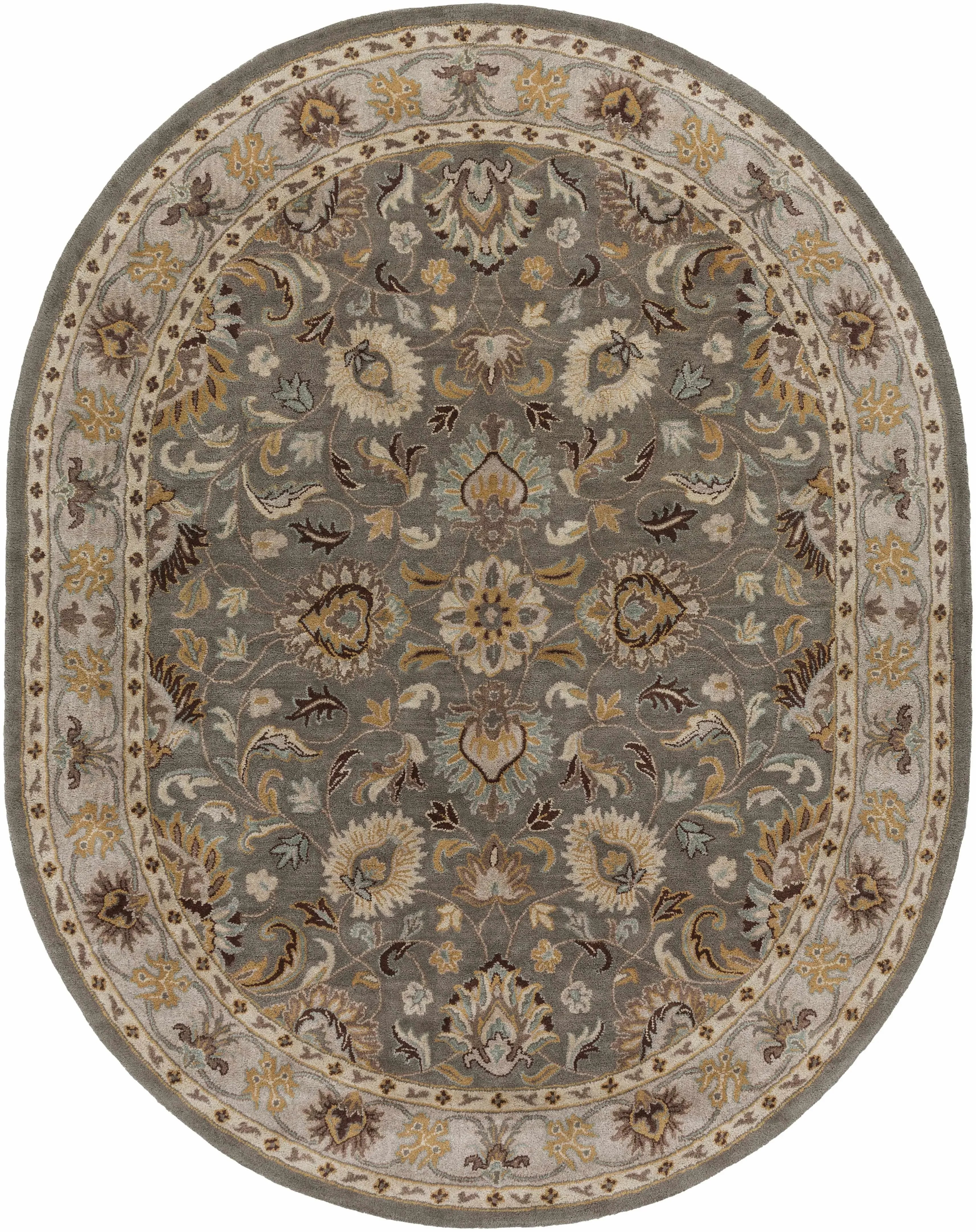 Cherryfield Wool Rug in Taupe