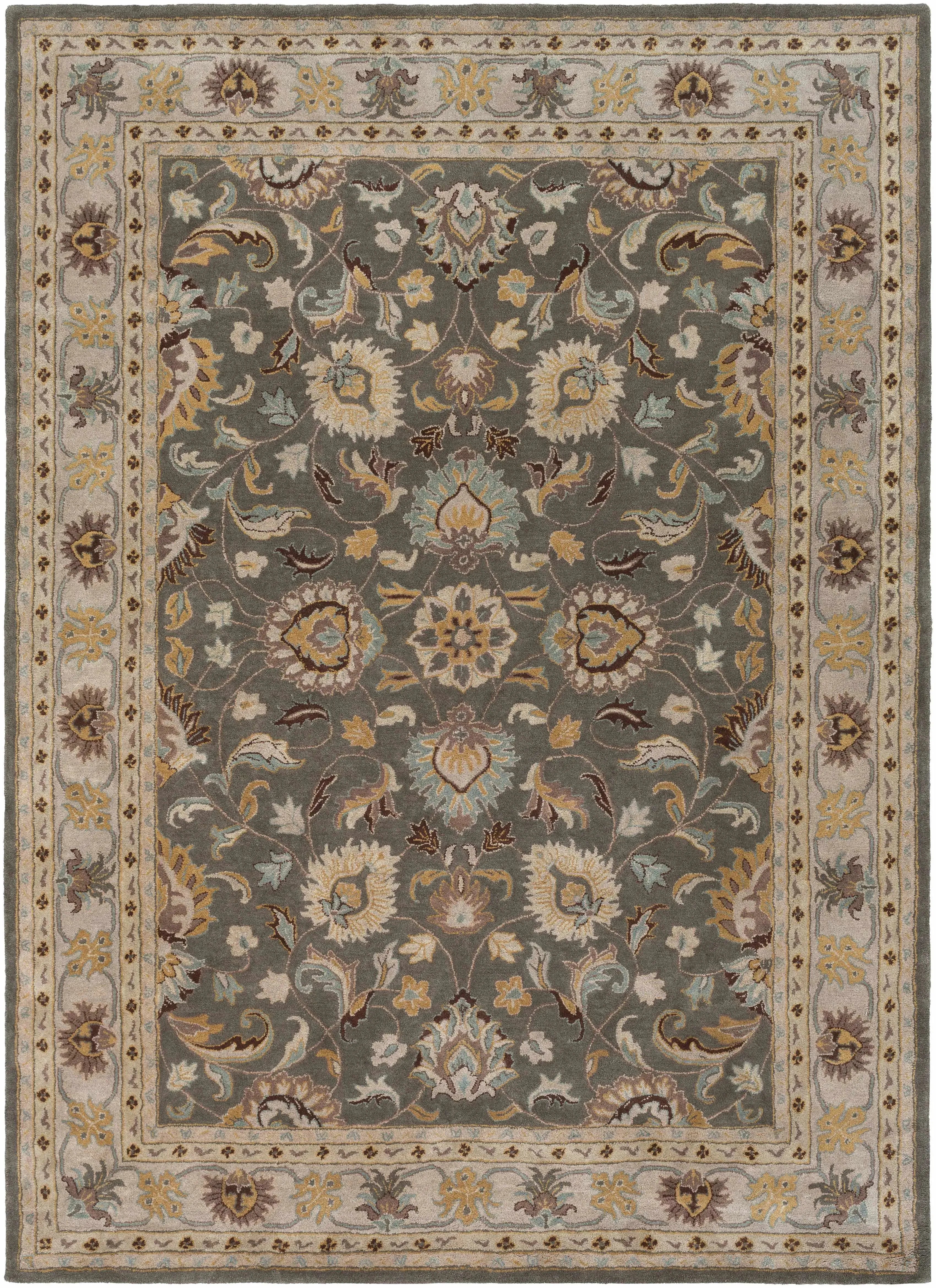 Cherryfield Wool Rug in Taupe