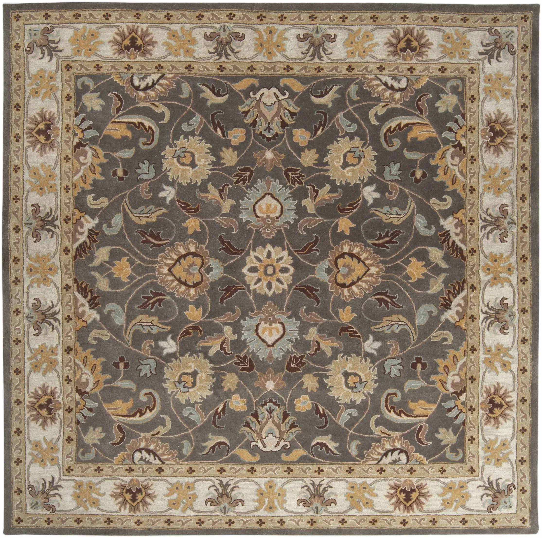 Cherryfield Wool Rug in Taupe