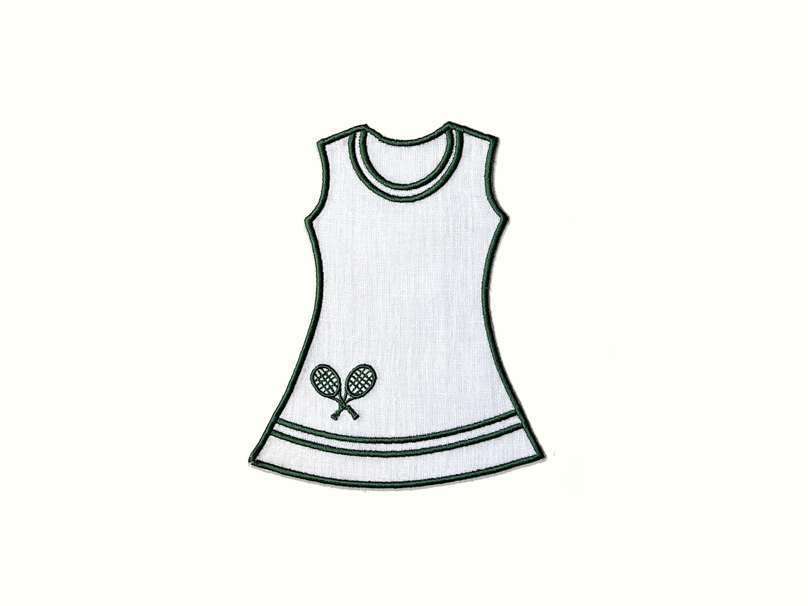 Tennis Dress Cocktail Napkins - The Mayfair Hall