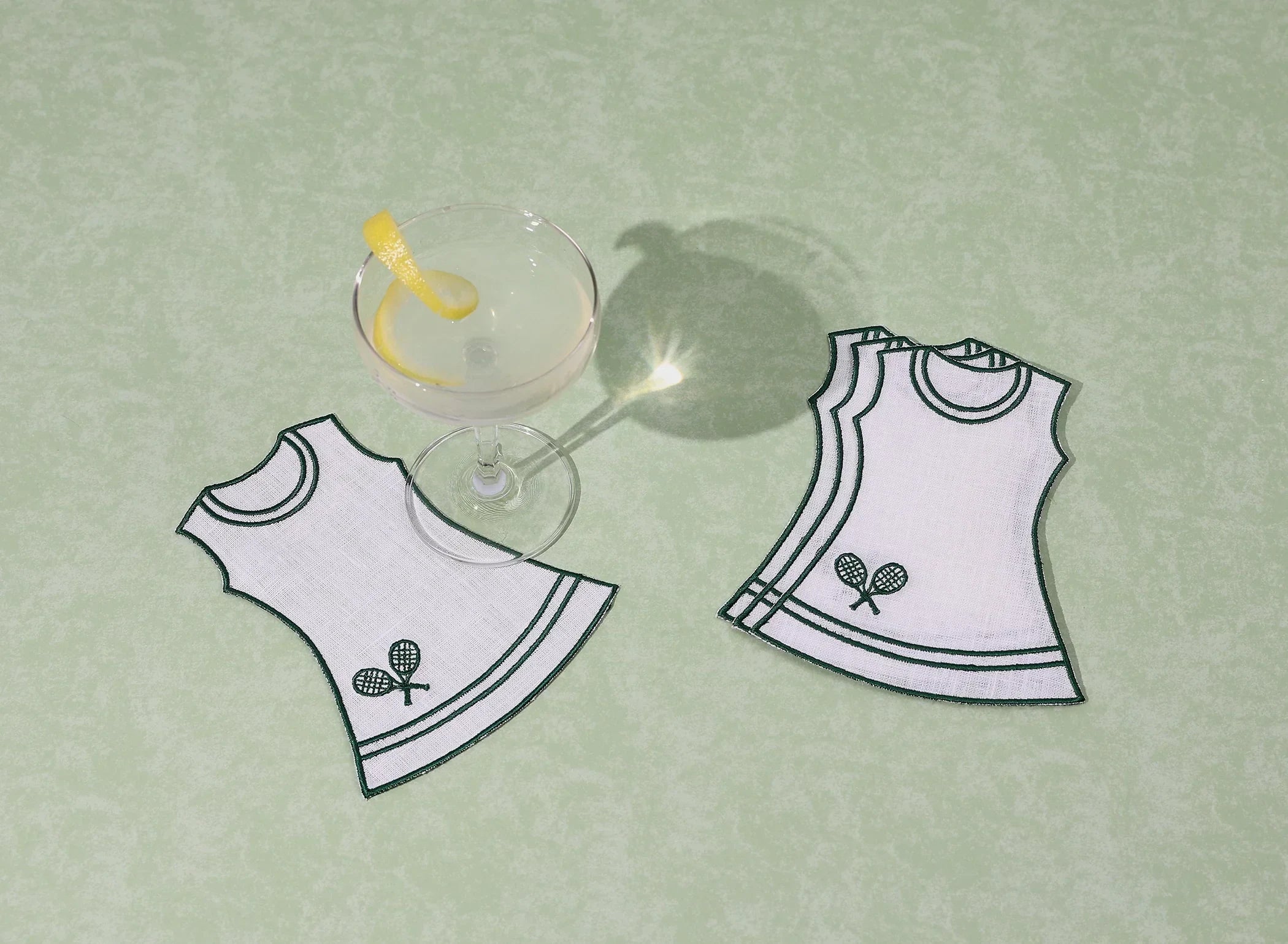 Tennis Dress Cocktail Napkins - The Mayfair Hall