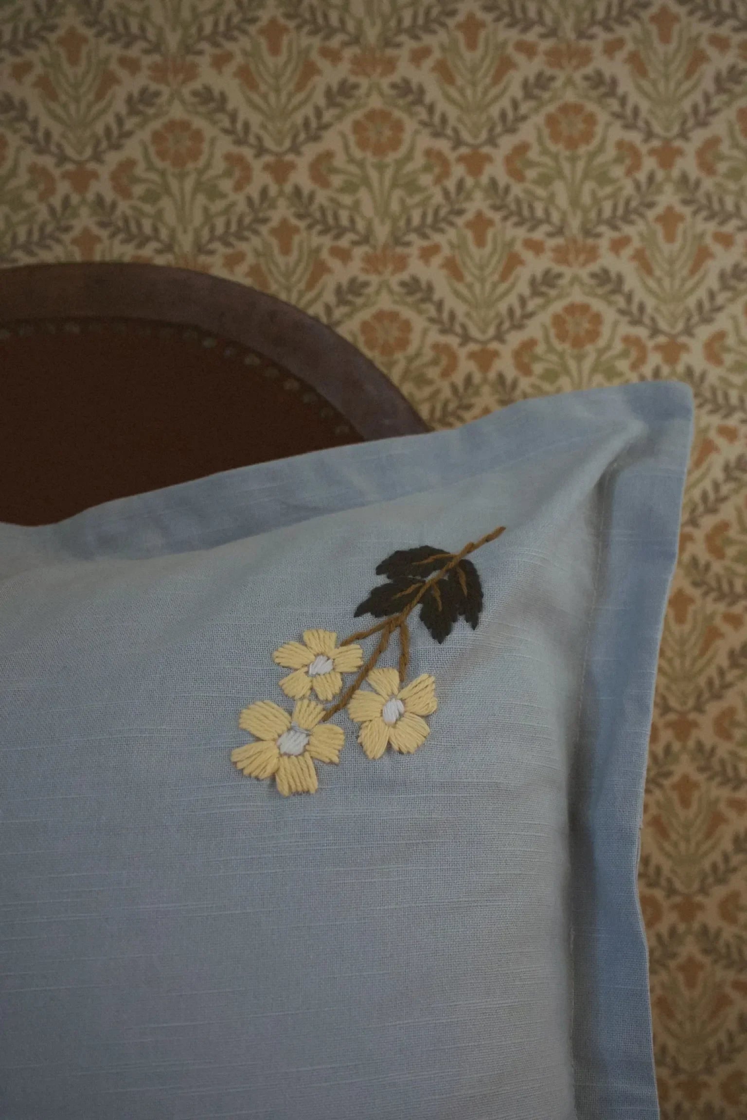 Estella Pillow (Blue Pillow) - The Mayfair Hall