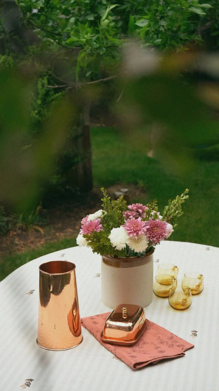 Frances Ruffled Tablecloth - The Mayfair Hall