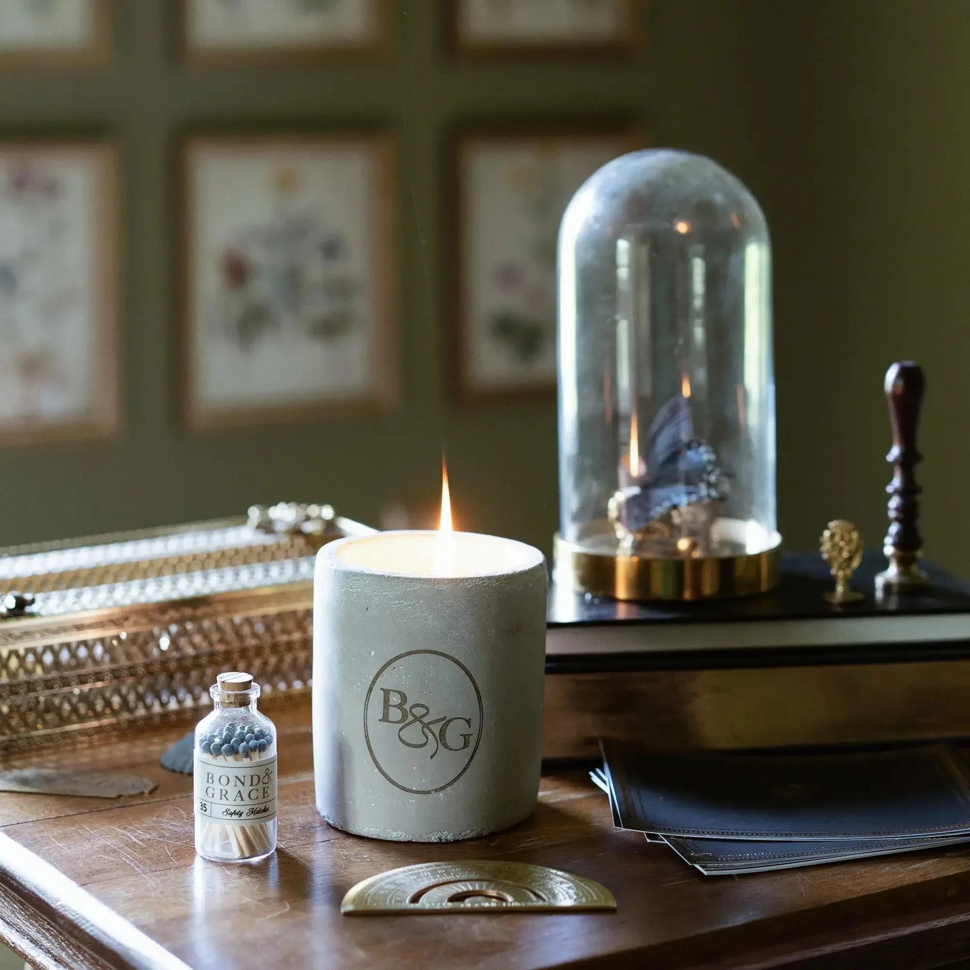 Frankenstein Lavender Scented Candle - The Mayfair Hall