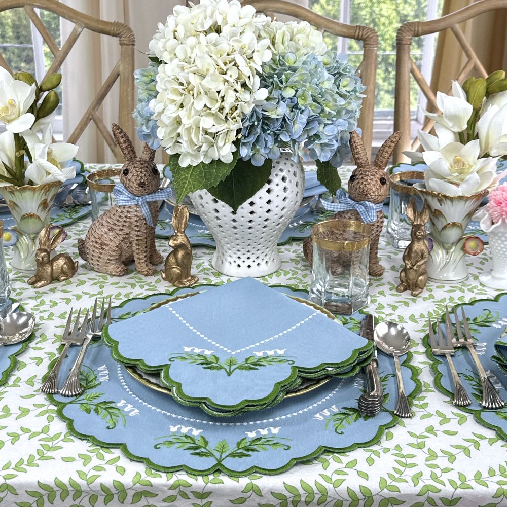 Tilly Placemat- Lily of the Valley (Set of 4)