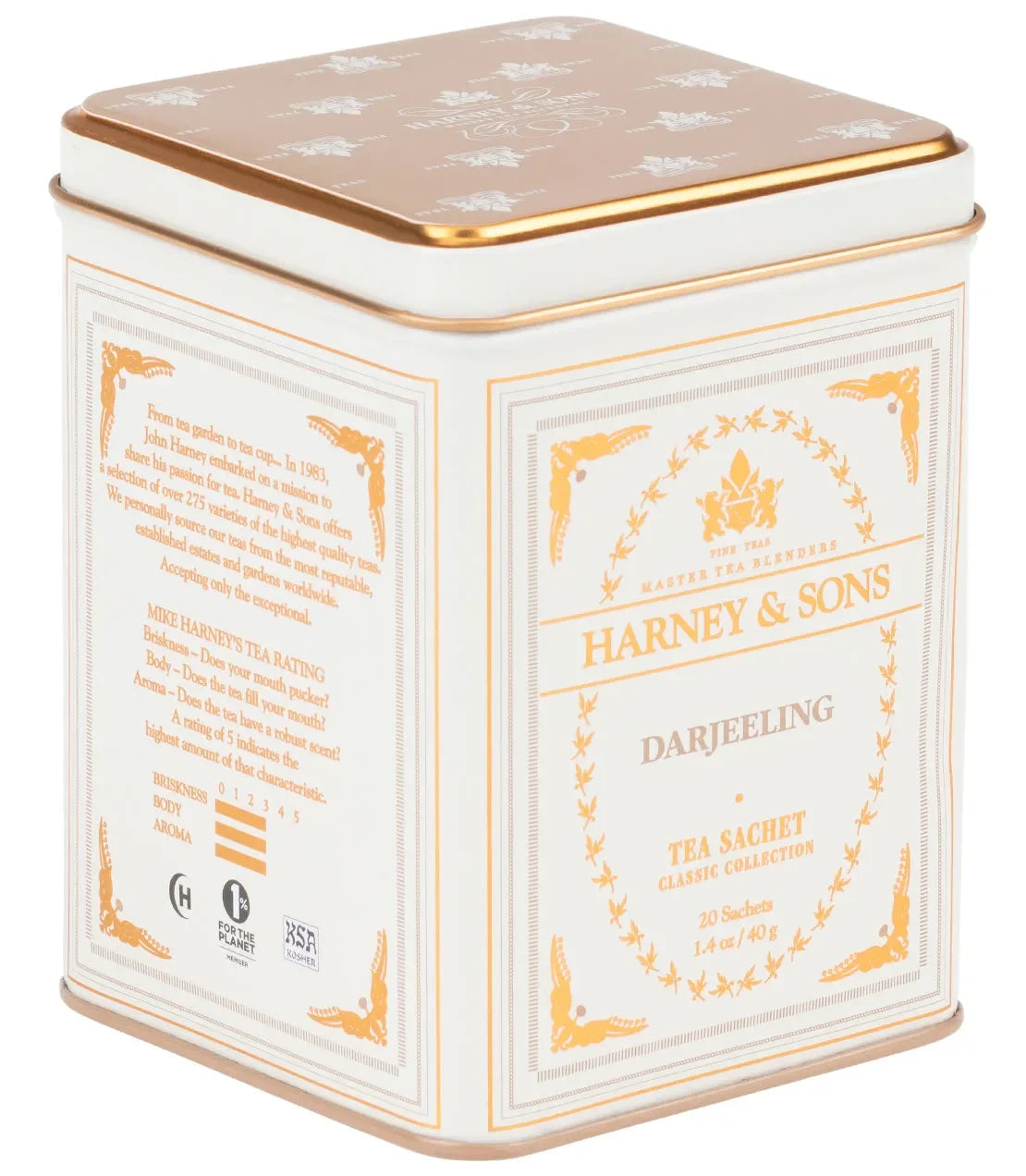 Darjeeling, Classic Tin of 20 Sachets - The Mayfair Hall