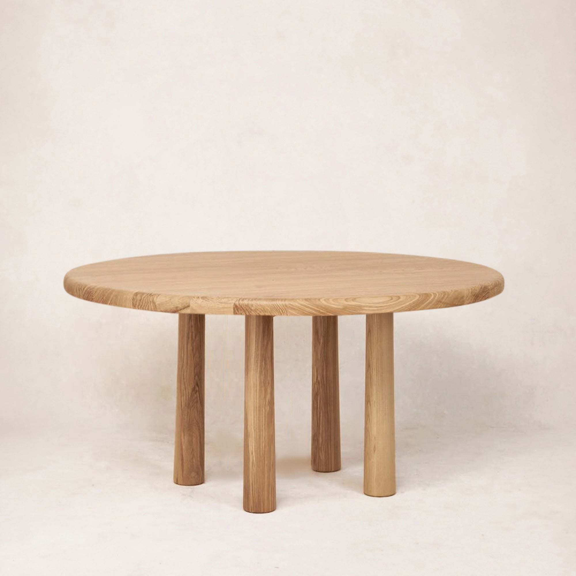 Round Topa Topa Dining Table - Warm Oak