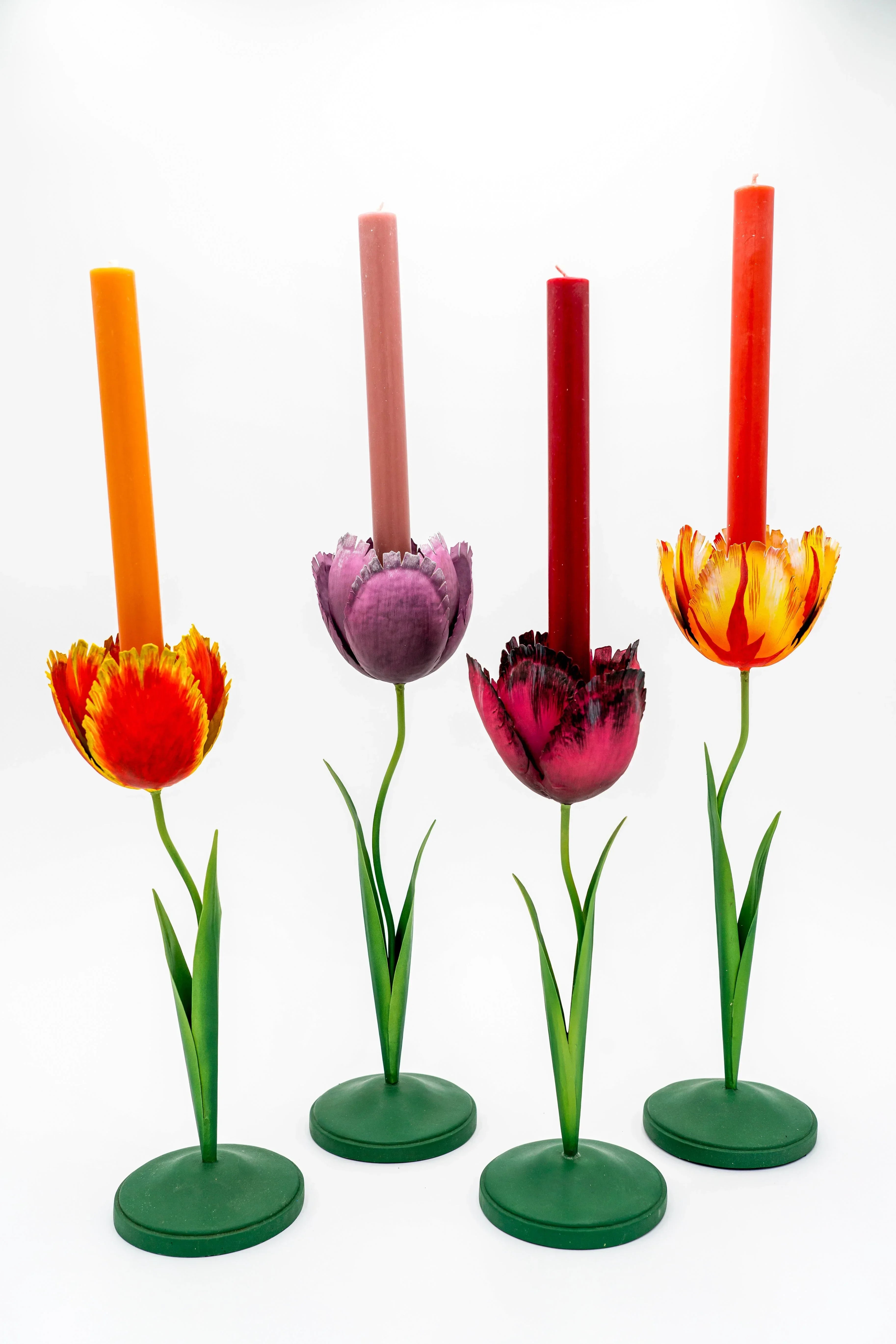 Tulip Candleholders - Medium 10" - The Mayfair Hall