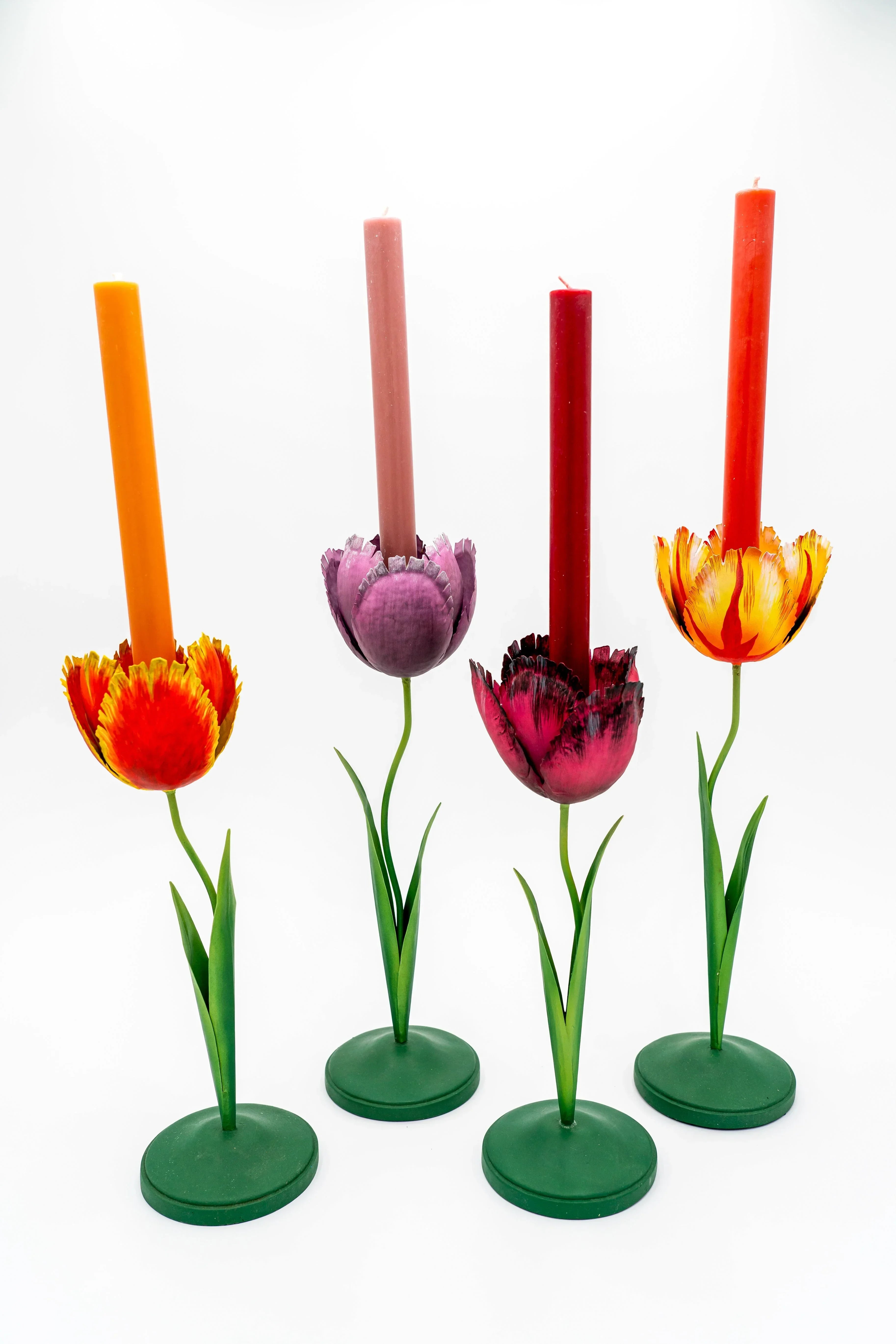 Tulip Candleholder - Large 12" - The Mayfair Hall