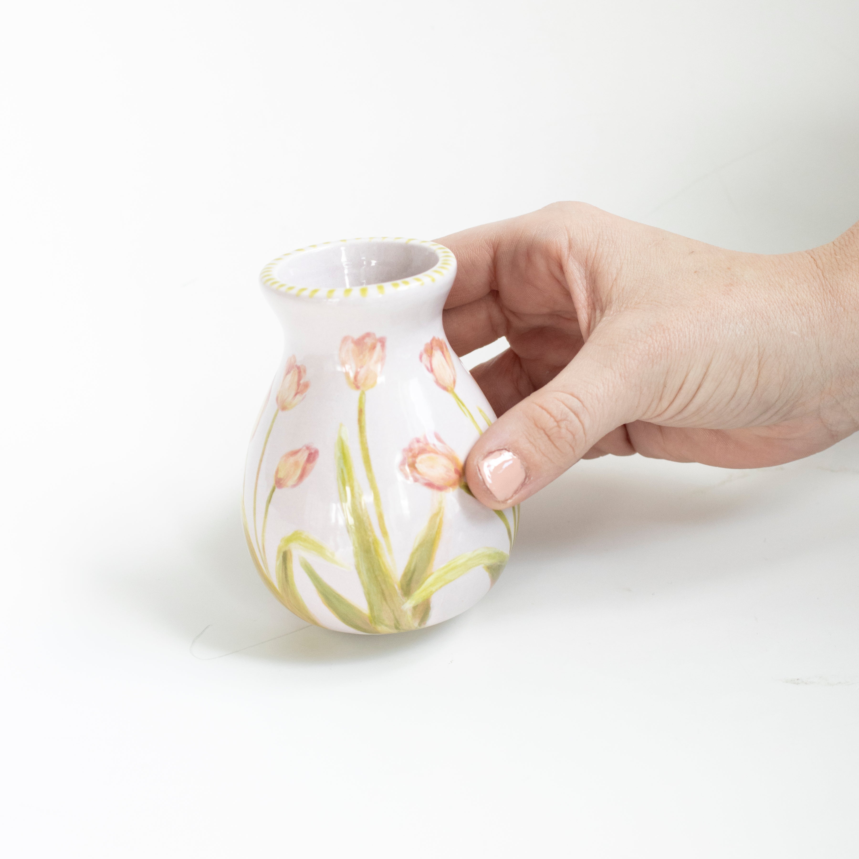Tulip Posy Bud Vase