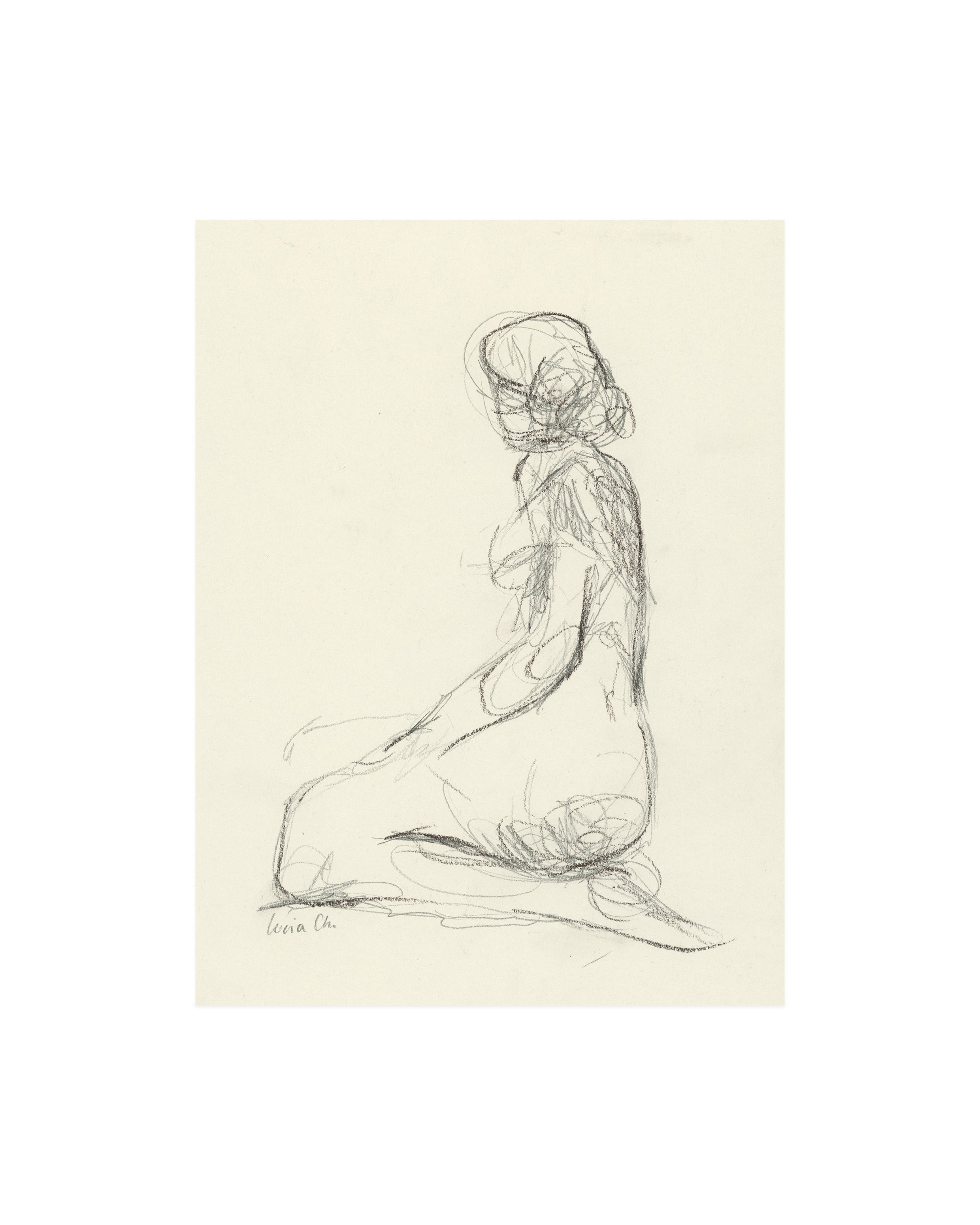 Seated Figure Study