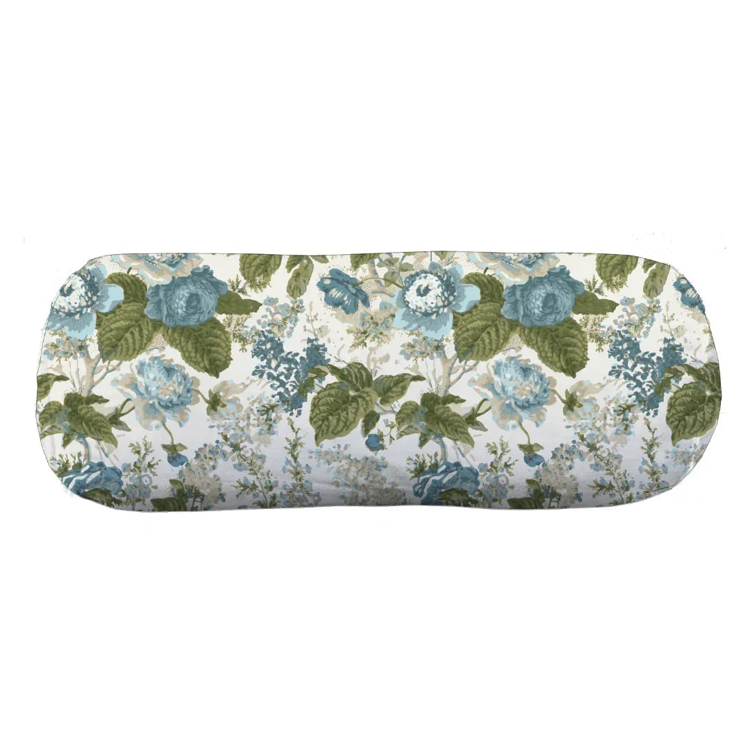 Georgia in Blue Green Bolster - Wheaton Whaley Home Exclusive - The Mayfair Hall