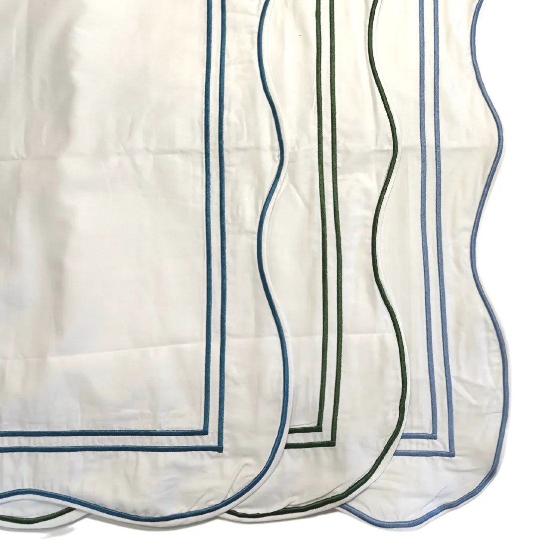 Updated Scallop Duvet Cover & Sham Sets - The Mayfair Hall