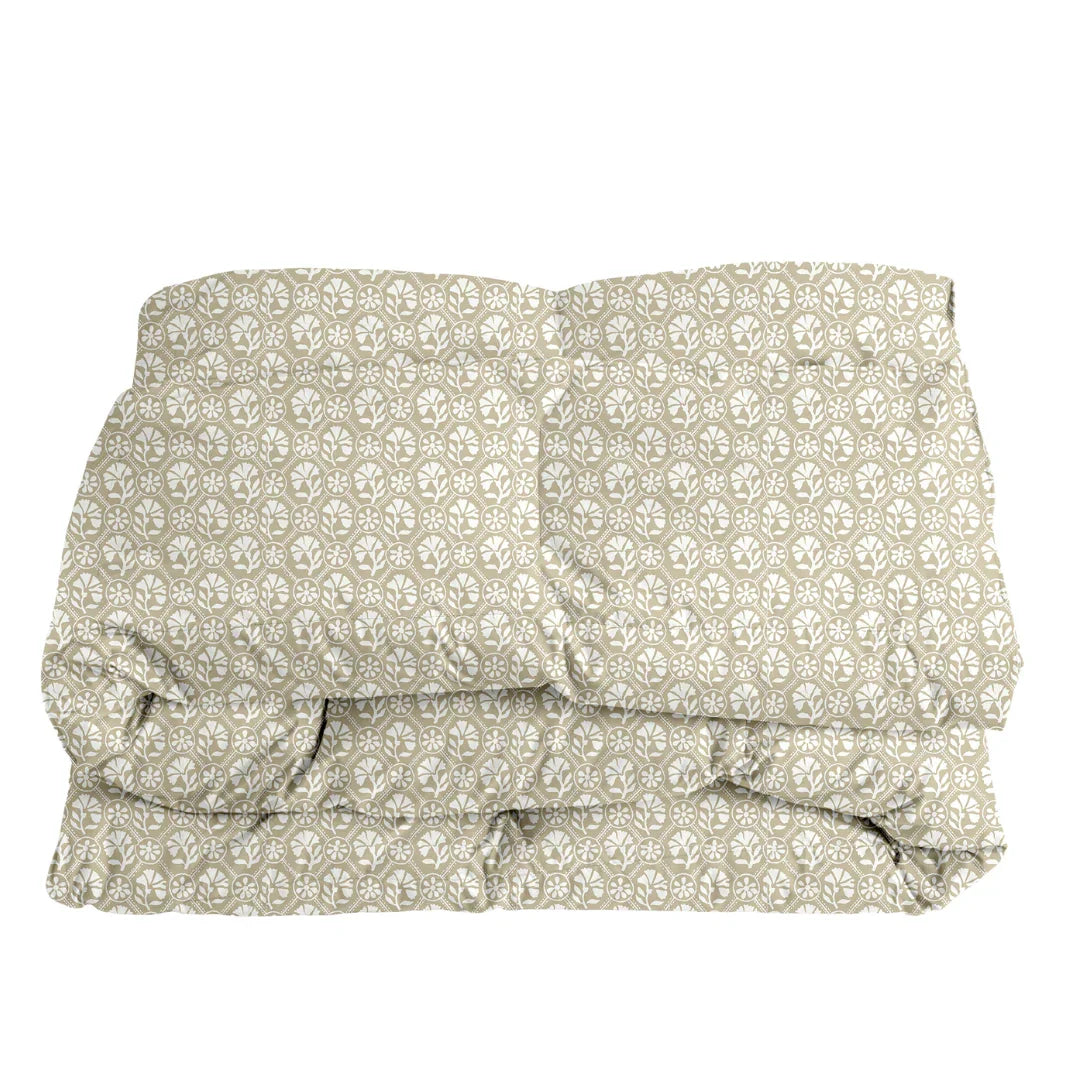 Sophie in Fawn Reverse Comforter - The Mayfair Hall