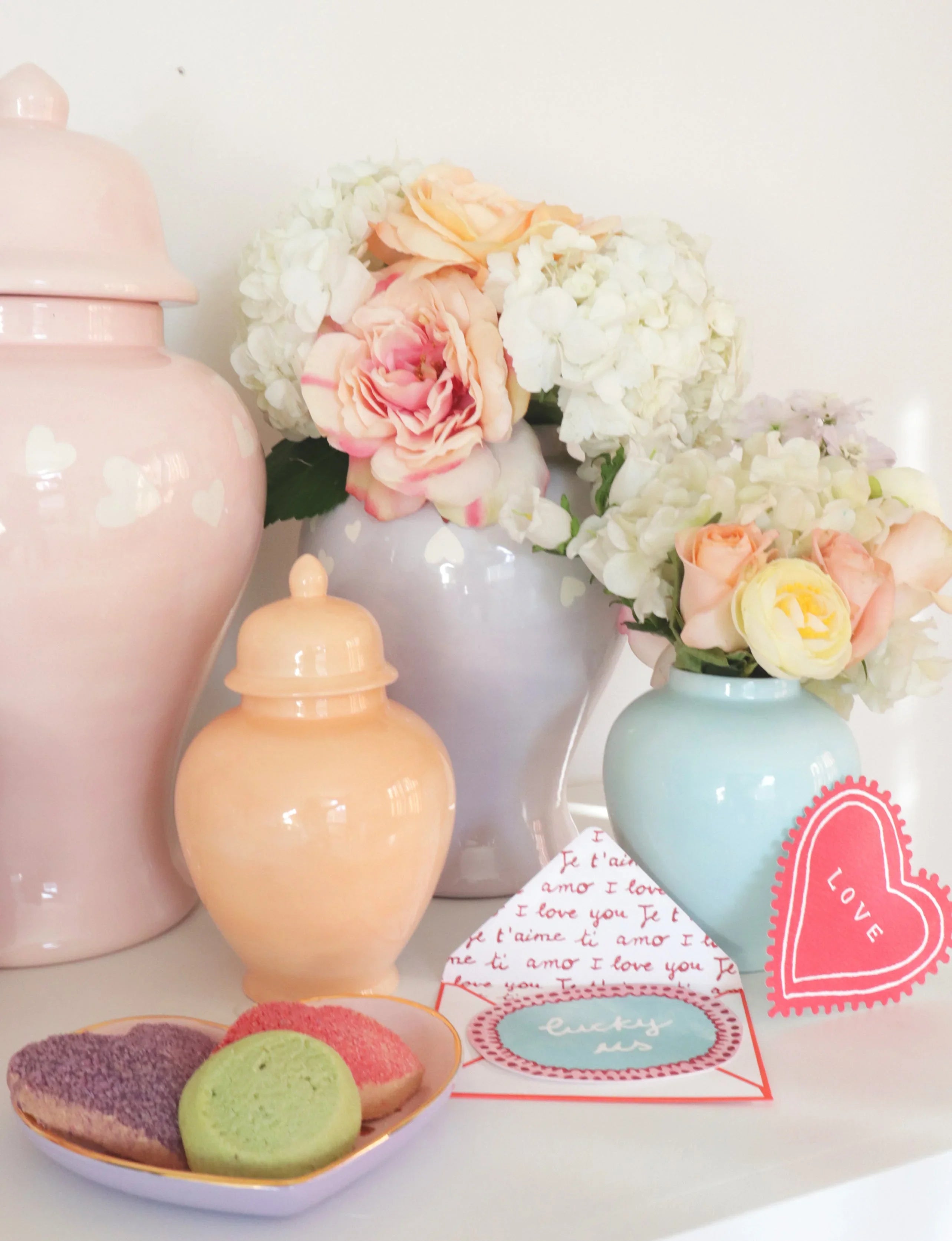 Robin's Egg Blue Ginger Jars - The Mayfair Hall