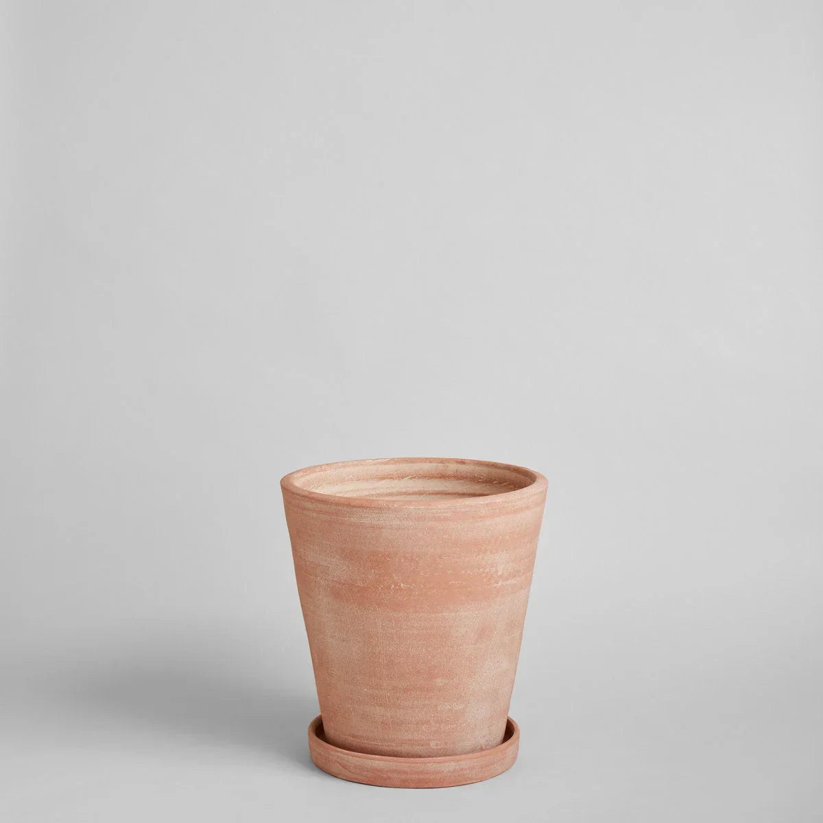 Whitewash Terracotta Studio Planter - The Mayfair Hall