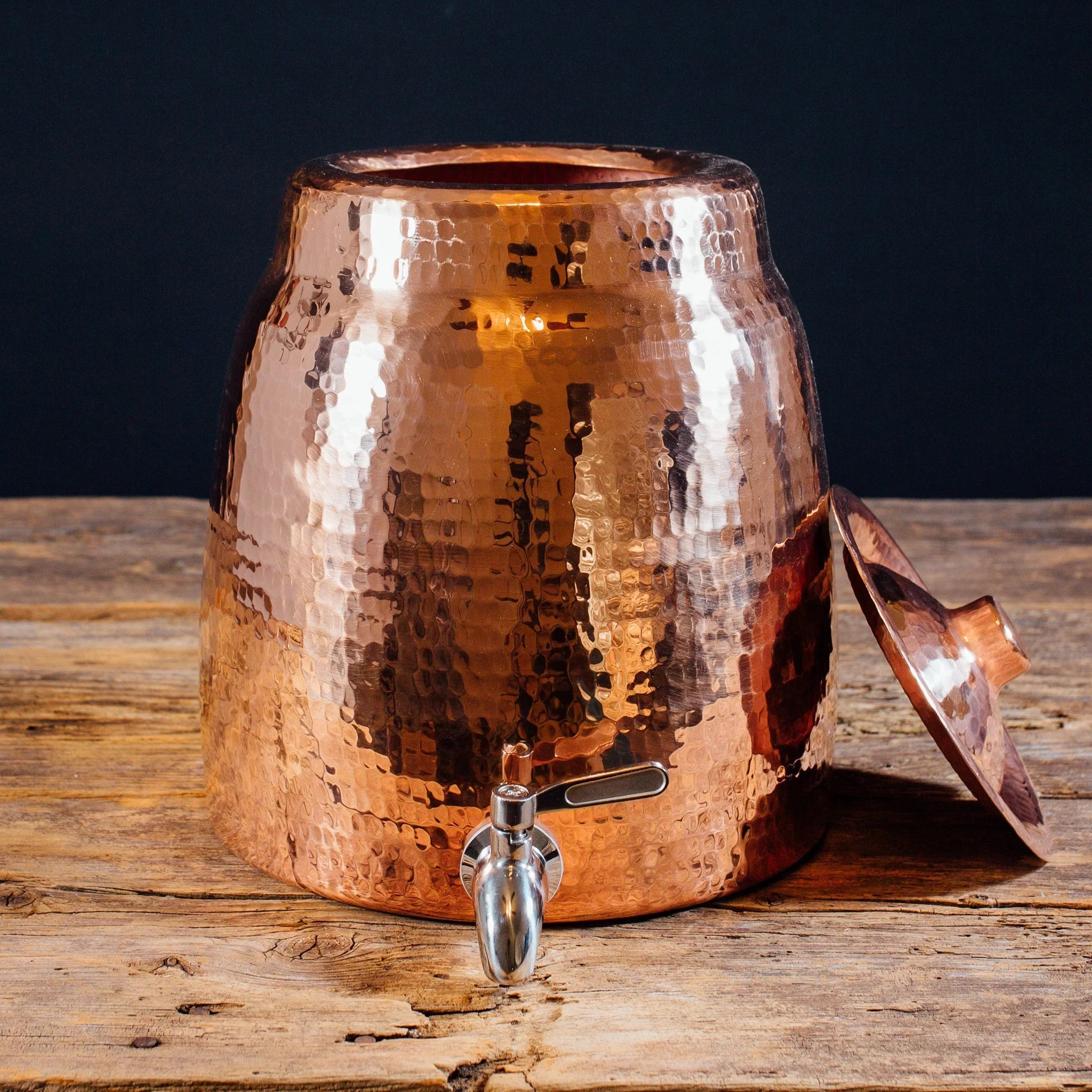 Niagara Copper Water Dispenser with Lid - The Mayfair Hall