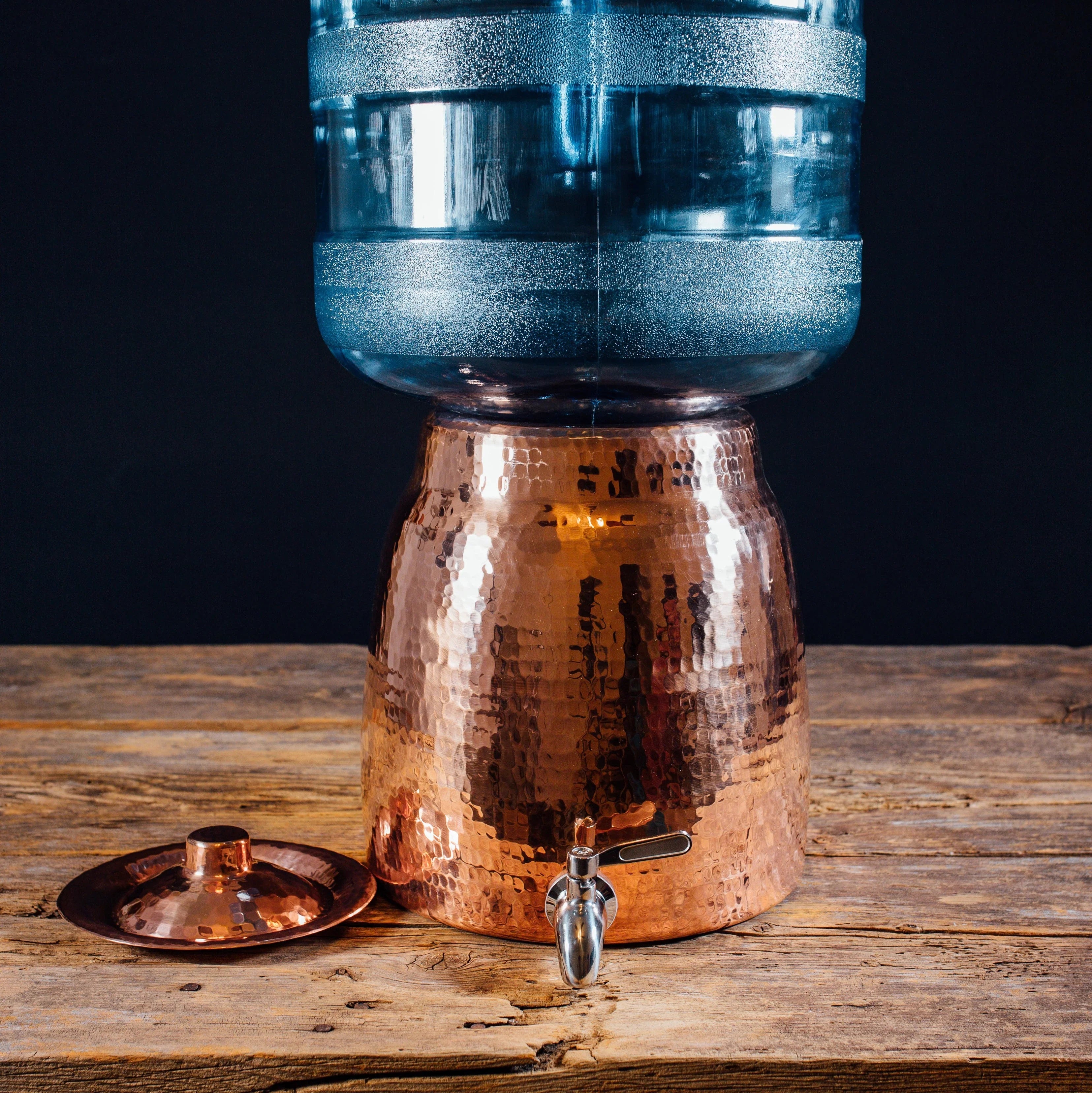 Niagara Copper Water Dispenser with Lid - The Mayfair Hall
