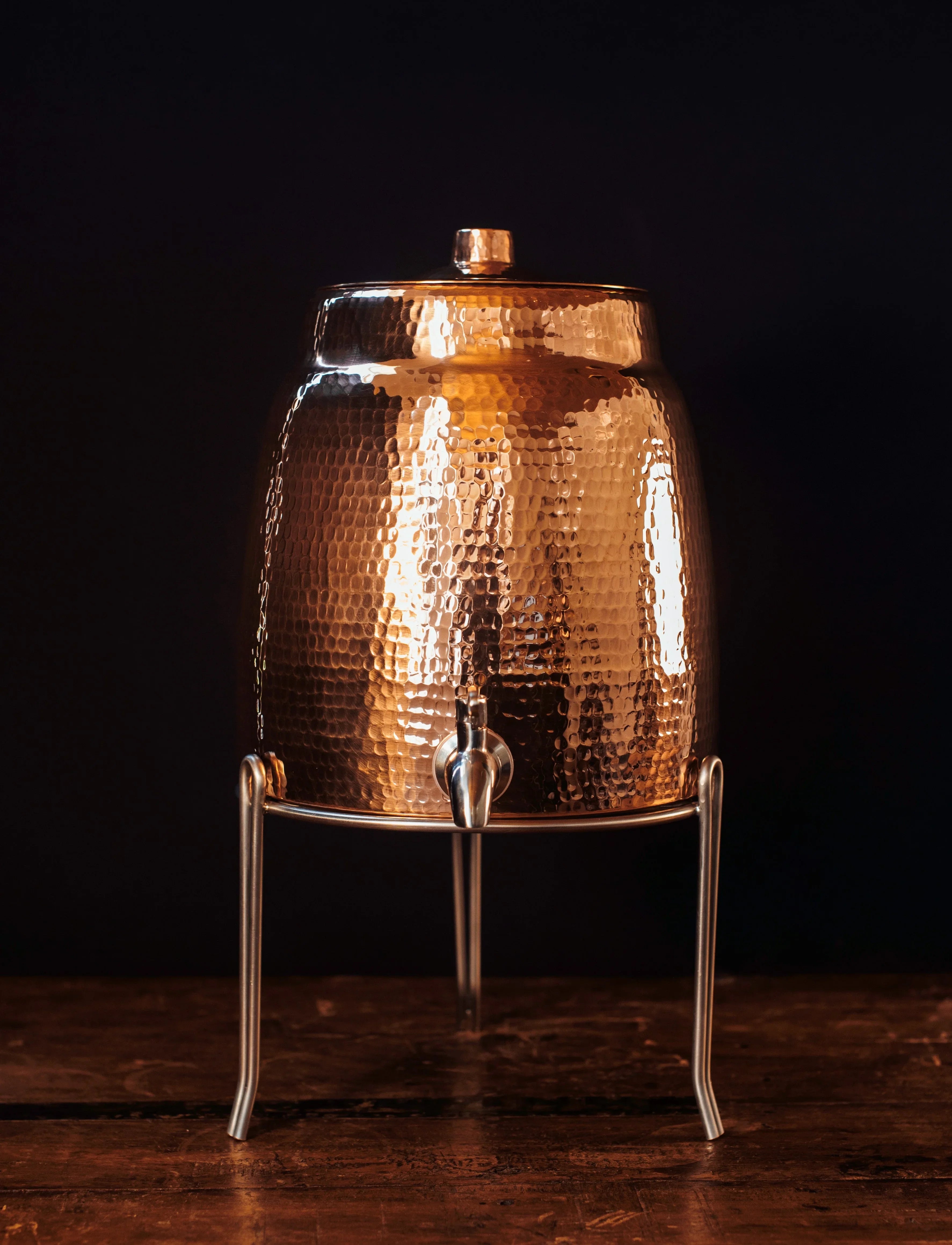 Niagara Copper Water Dispenser with Lid - The Mayfair Hall