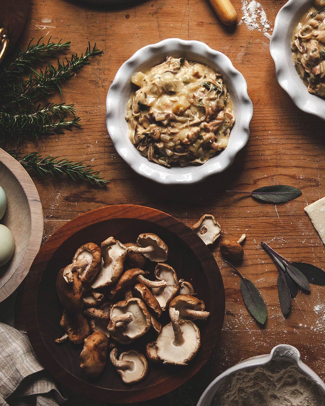 Crafted Walnut Bowls