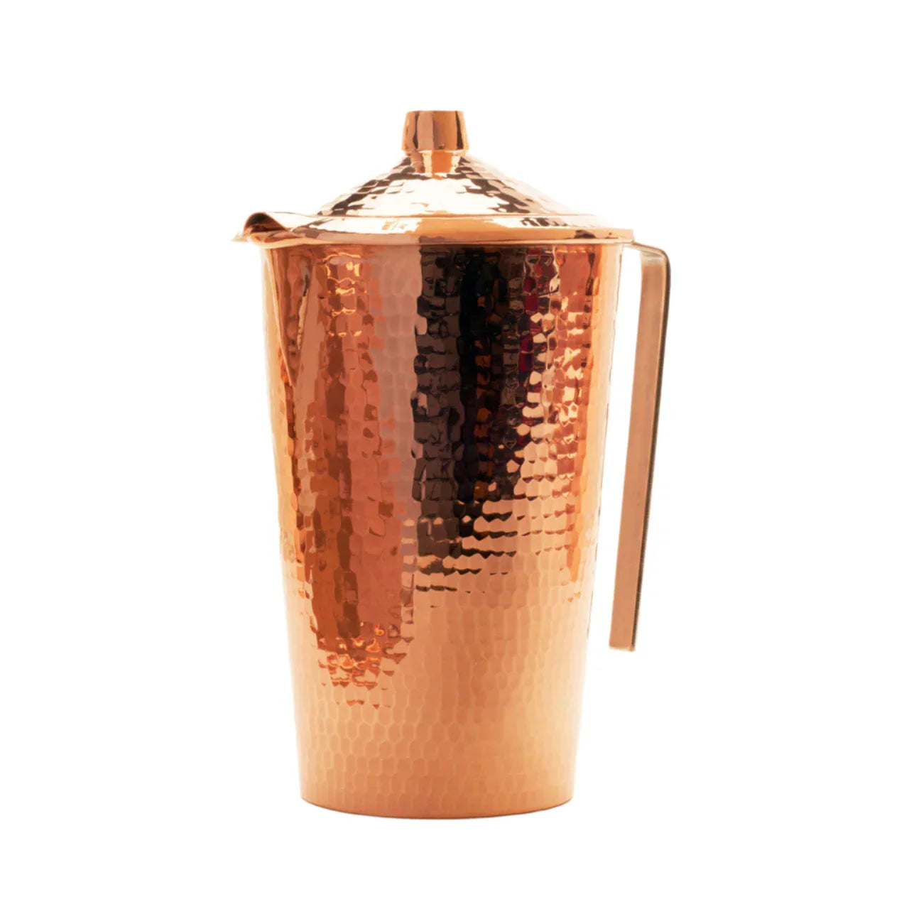 Gangotri Copper Water Pitcher with Lid - The Mayfair Hall