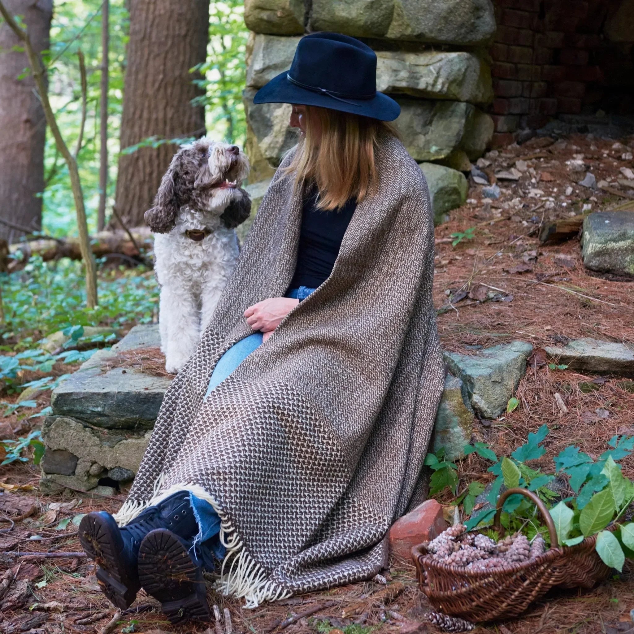 Cotswold Wool Throw - The Mayfair Hall