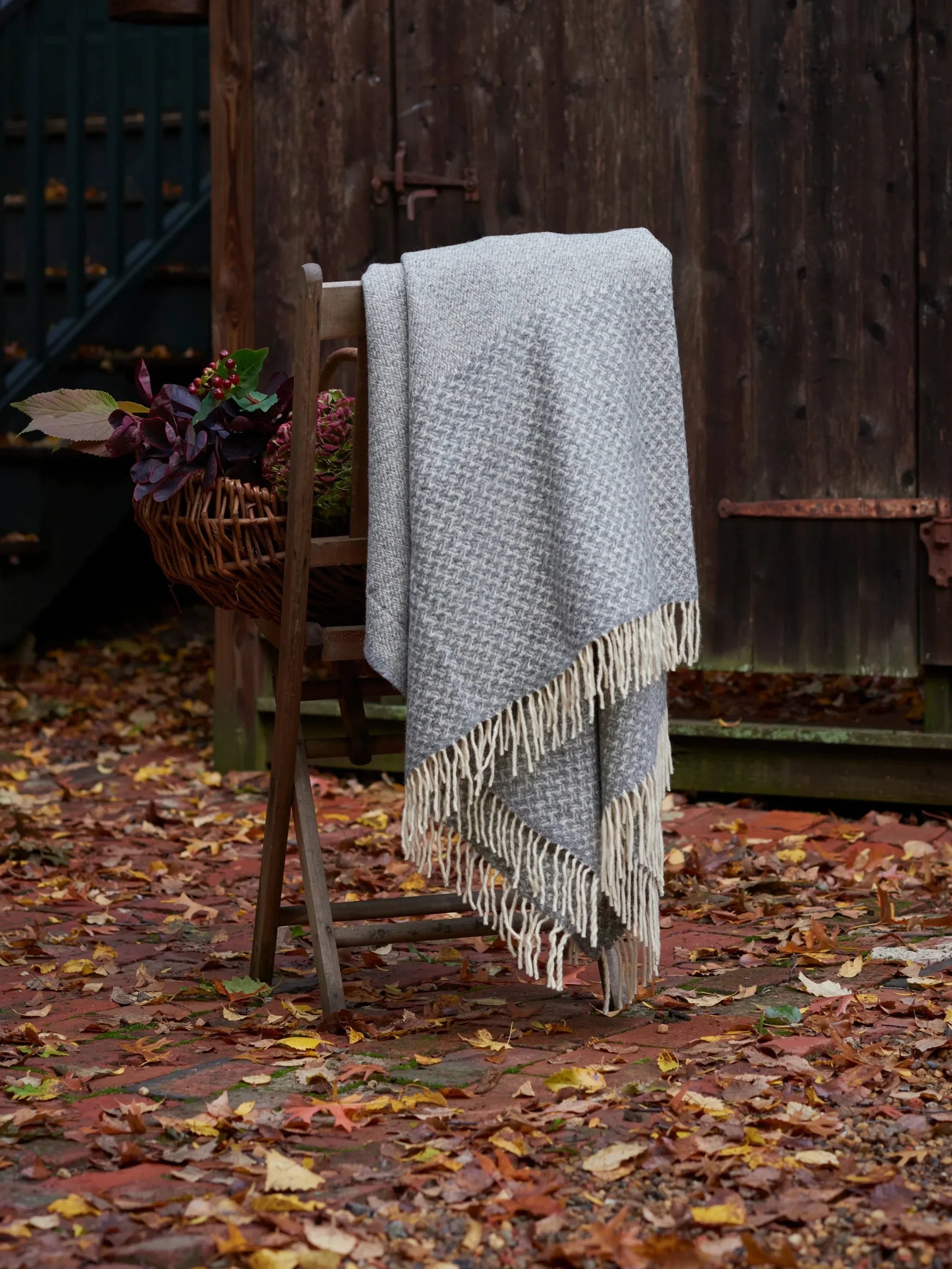 Devon Wool Throw - The Mayfair Hall
